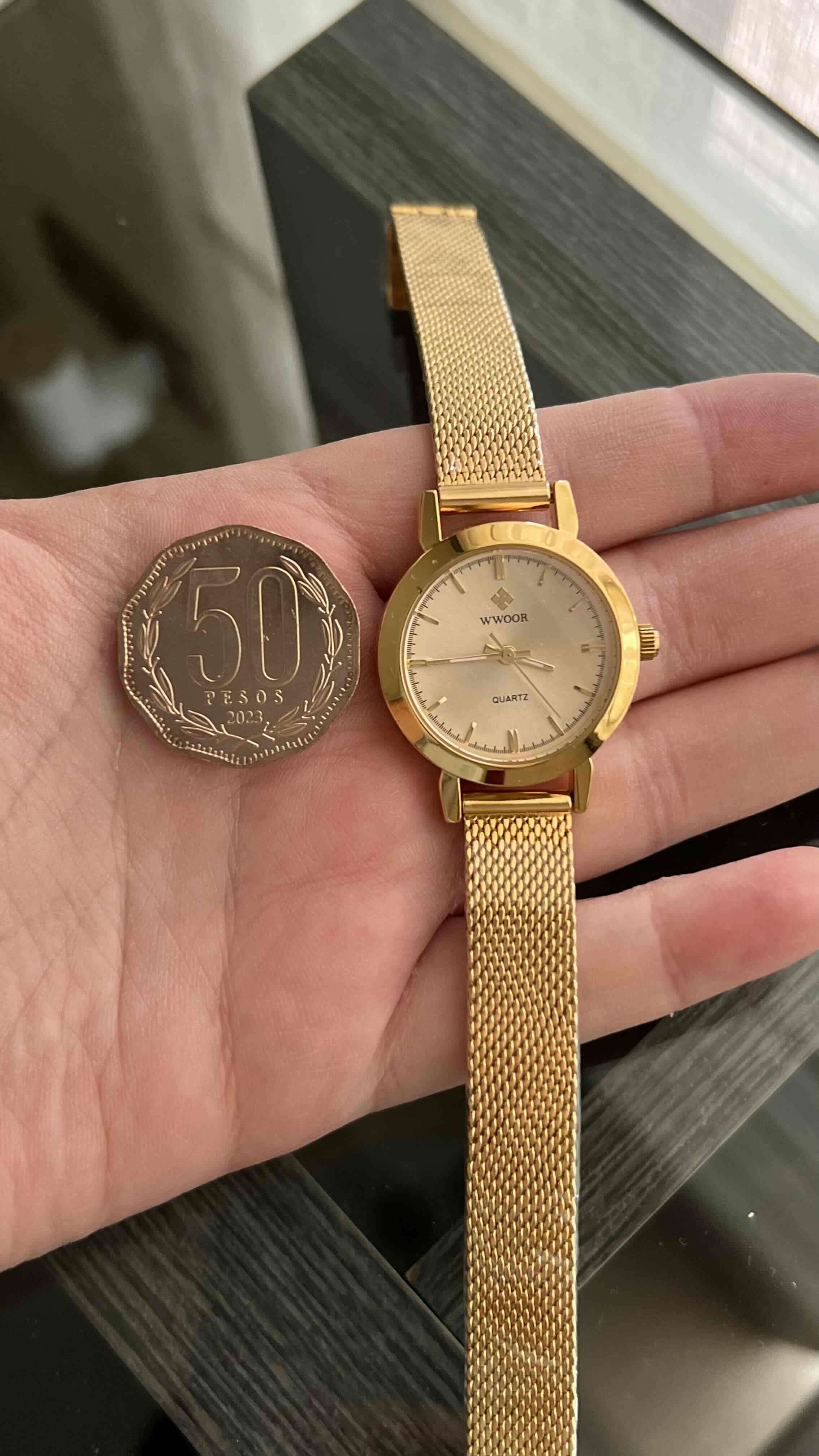 Reloj pulsera cuarzo plata - miniatura 6