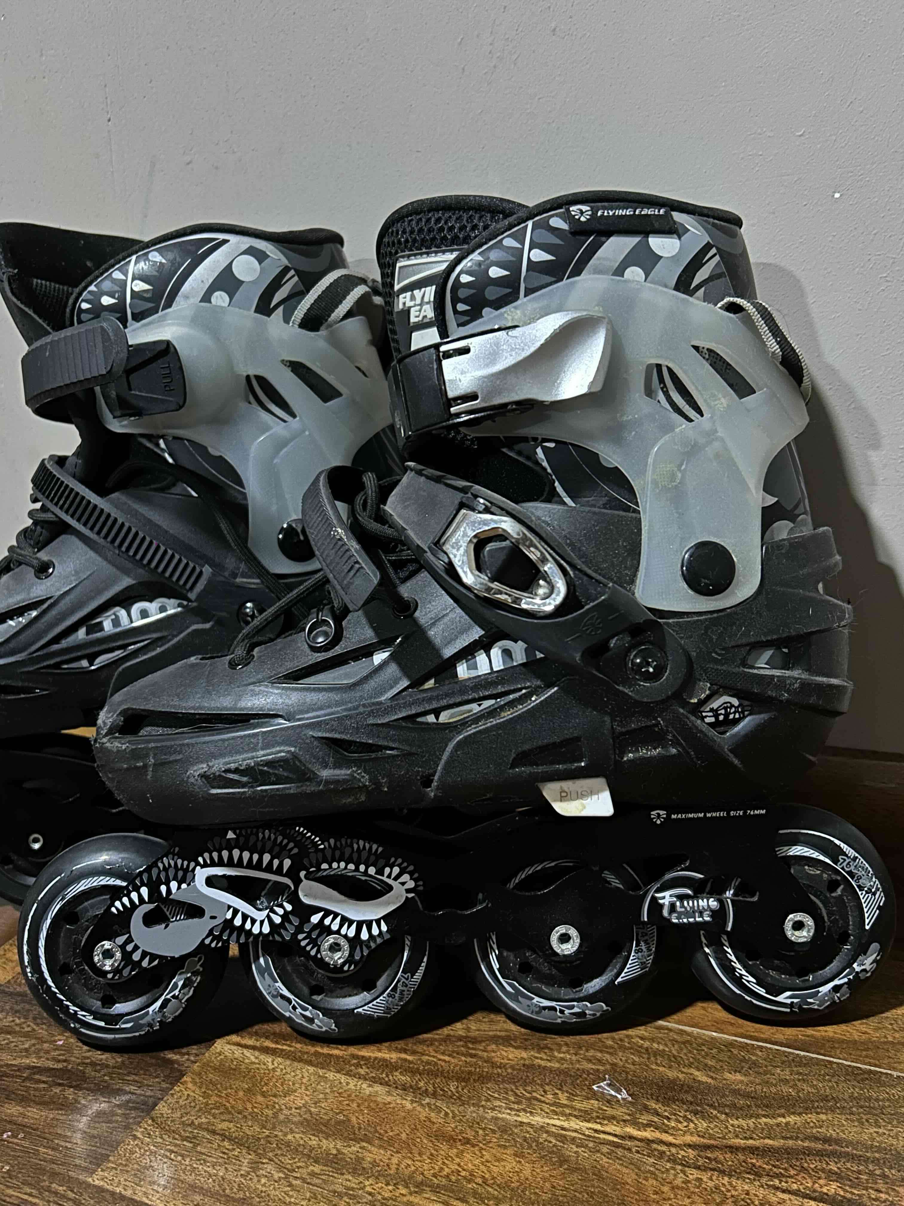 Patines en línea negros - miniatura 2