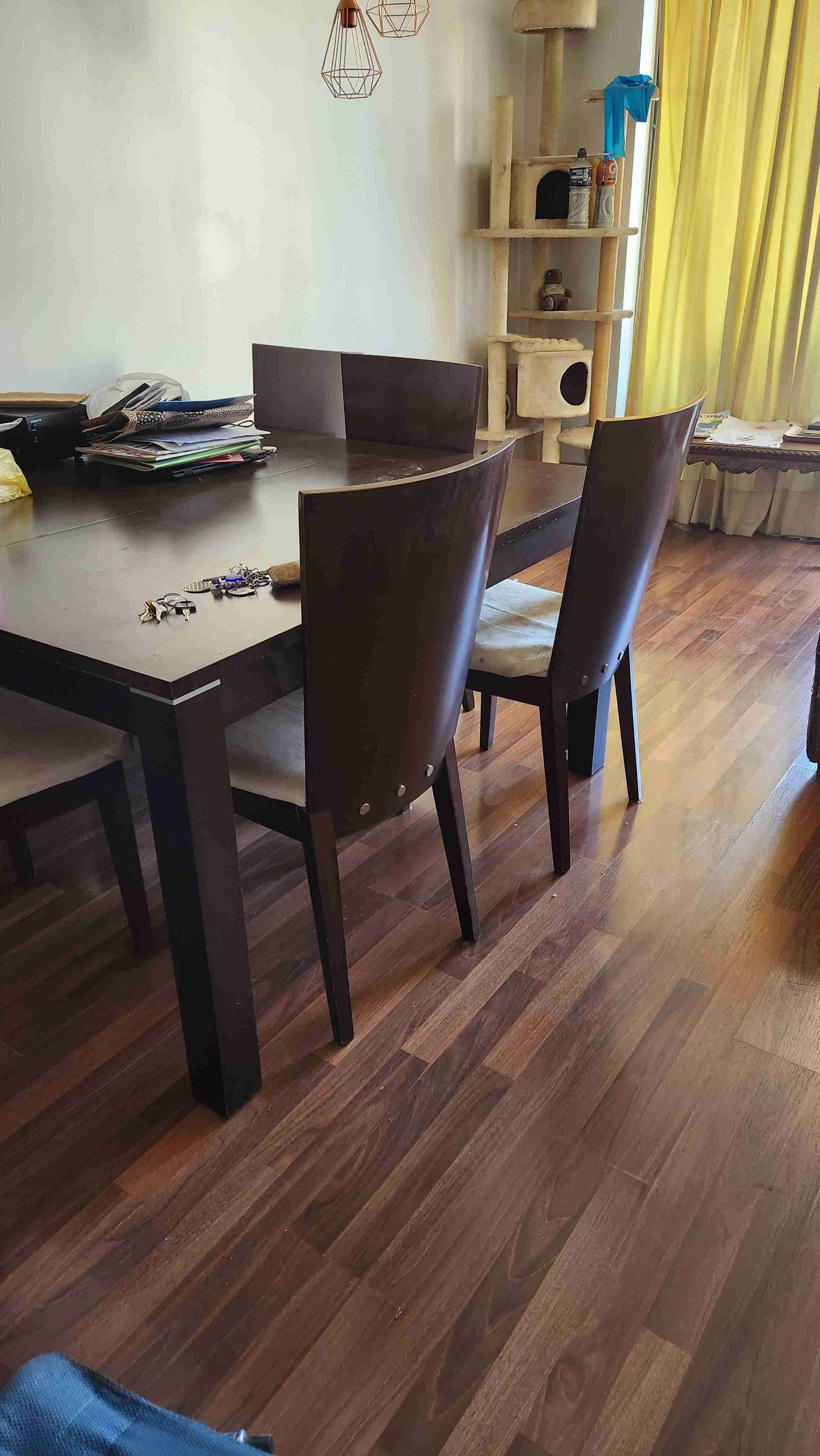 Comedor de madera 7 sillas - miniatura 6