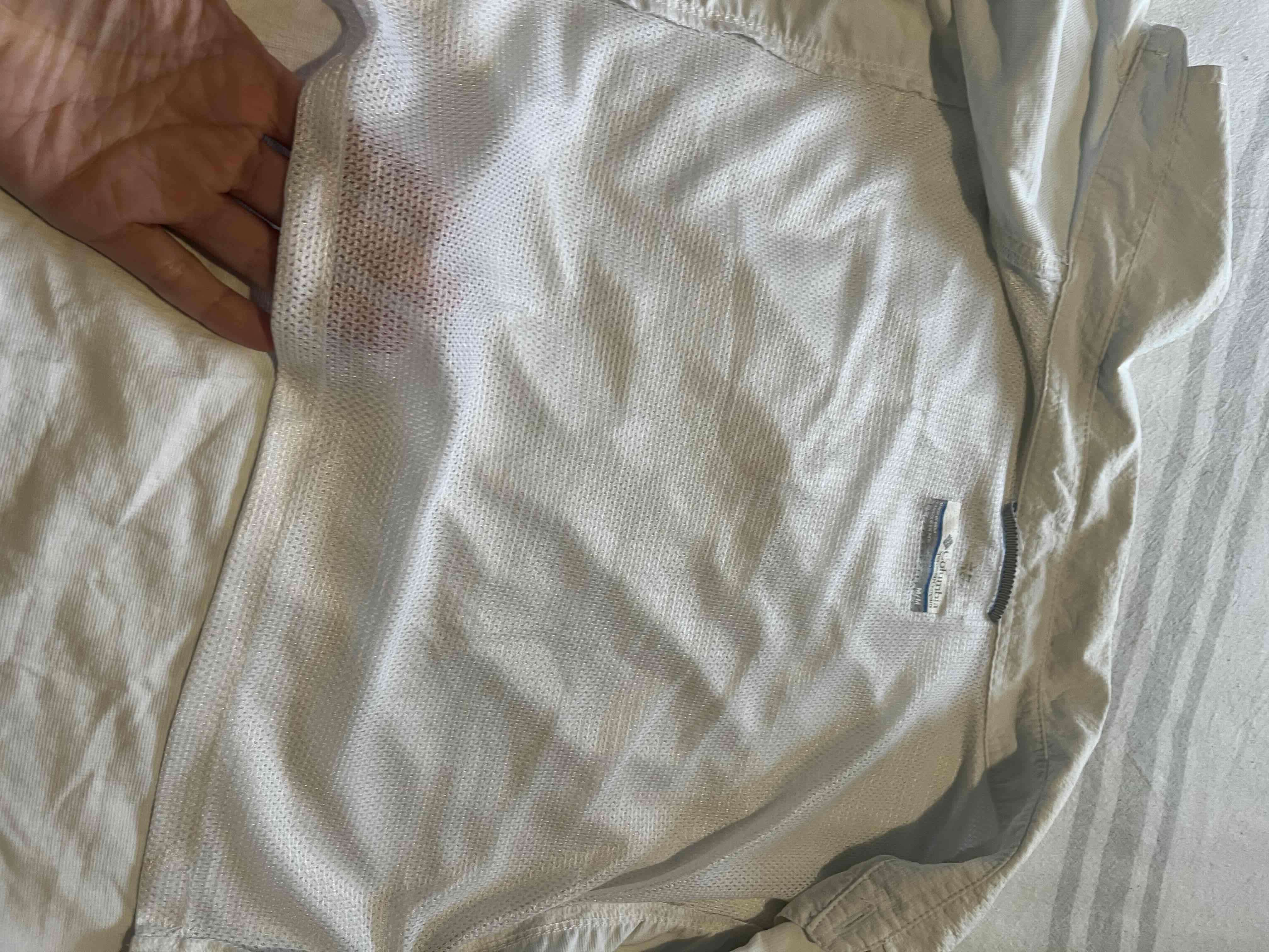 Camisa blanca de hombre Columbia - miniatura 4