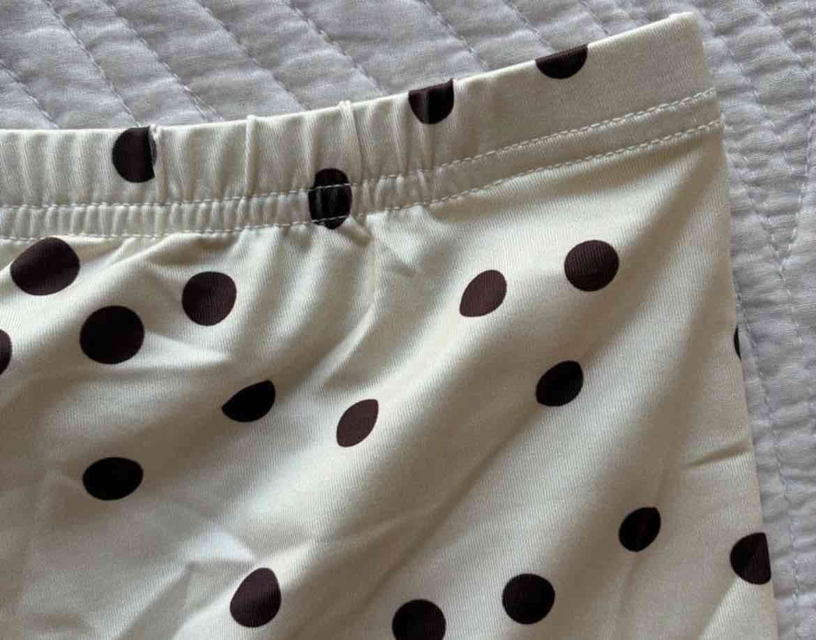 Short de lunares beige negro - miniatura 3