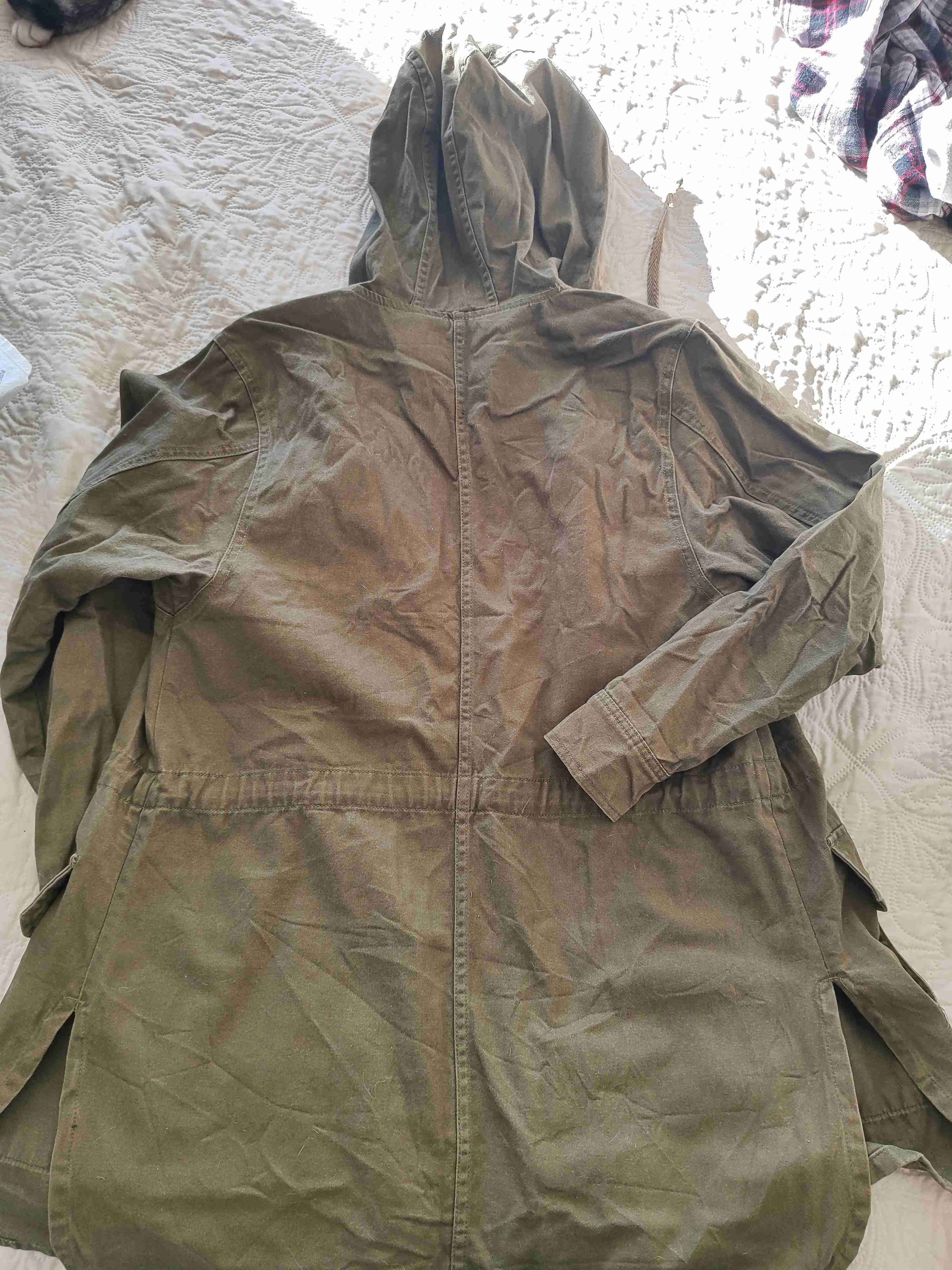 Parka verde con capucha - miniatura 5