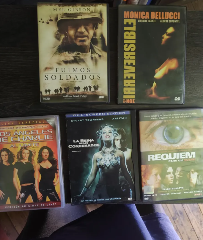 Pavk de DVDs de películas - miniatura 1