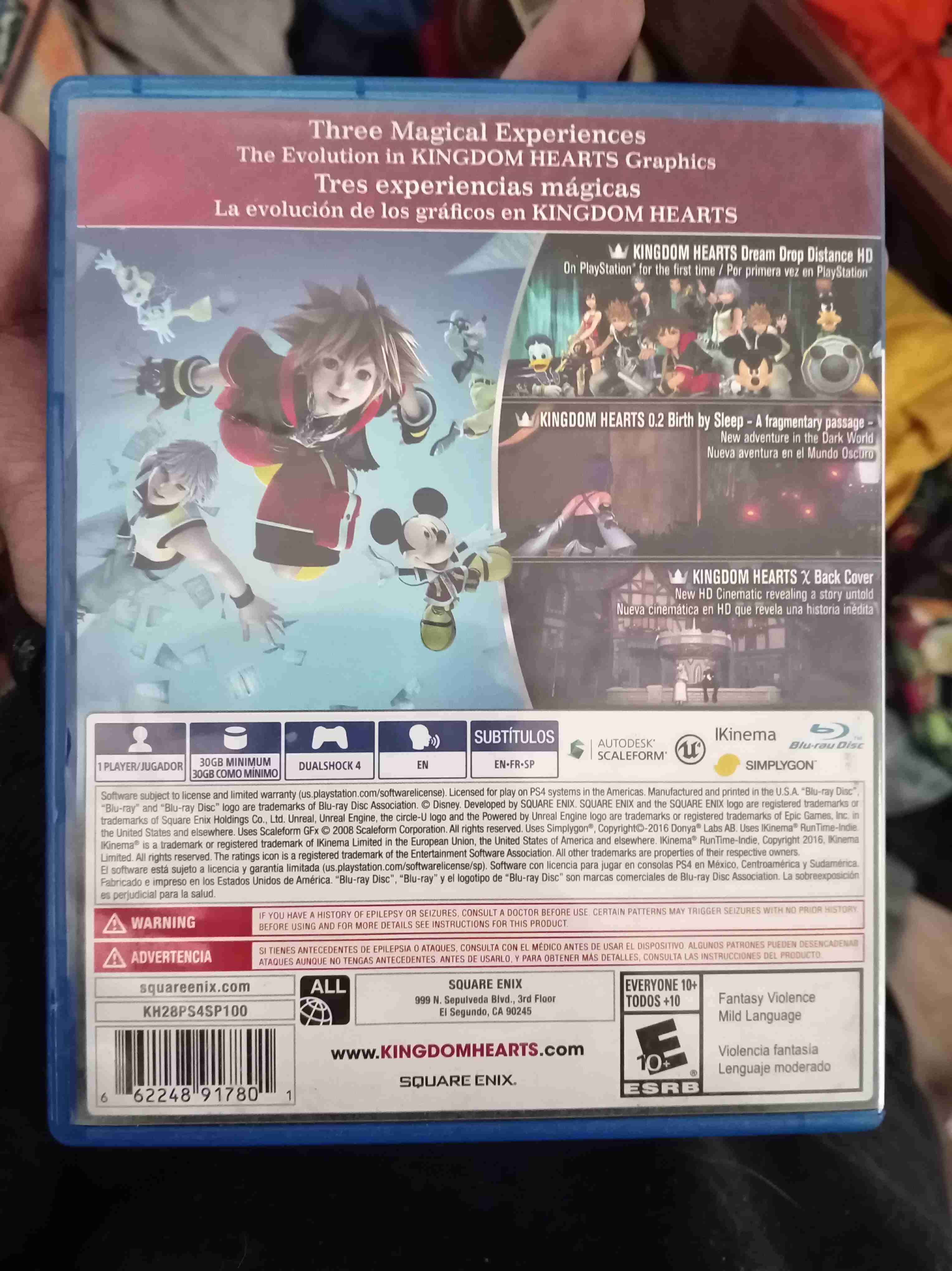 Juego PS4 Kingdom Hearts - miniatura 2