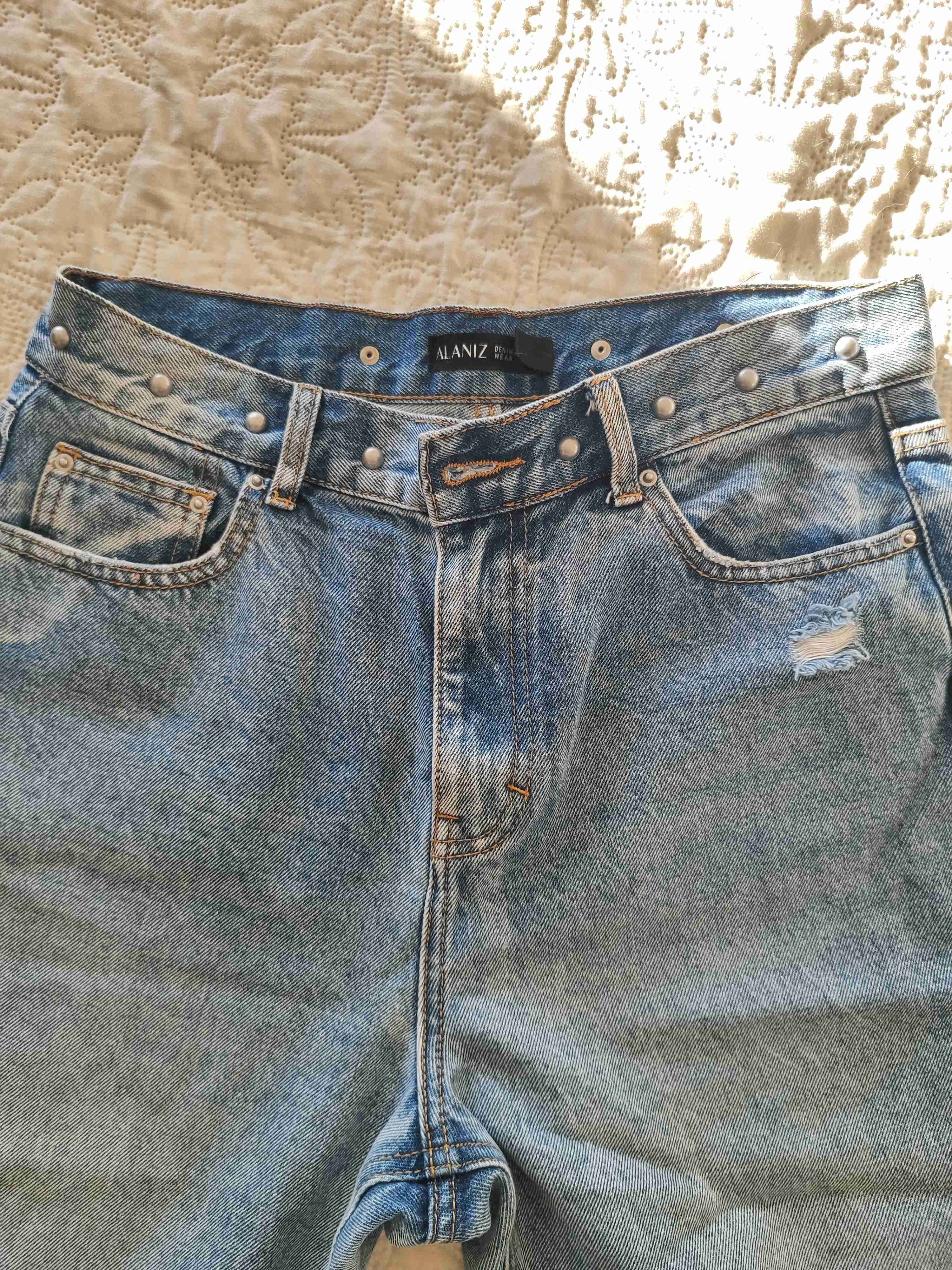 Jeans azules rasgados Alaniz - miniatura 2