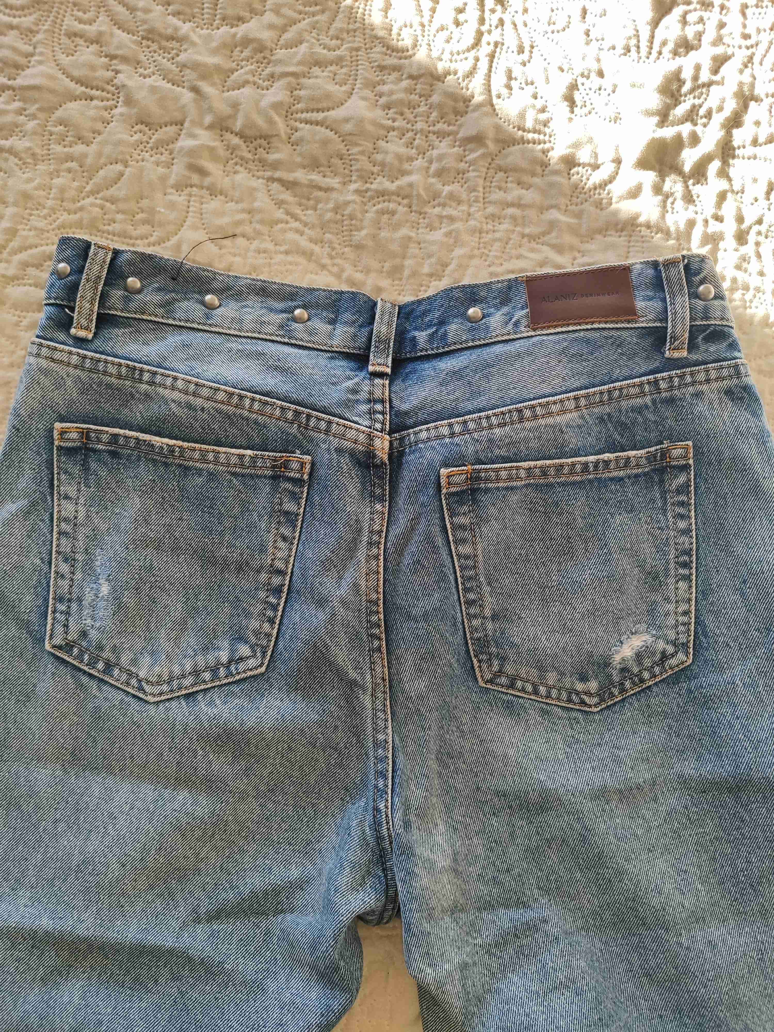 Jeans azules rasgados Alaniz - miniatura 4