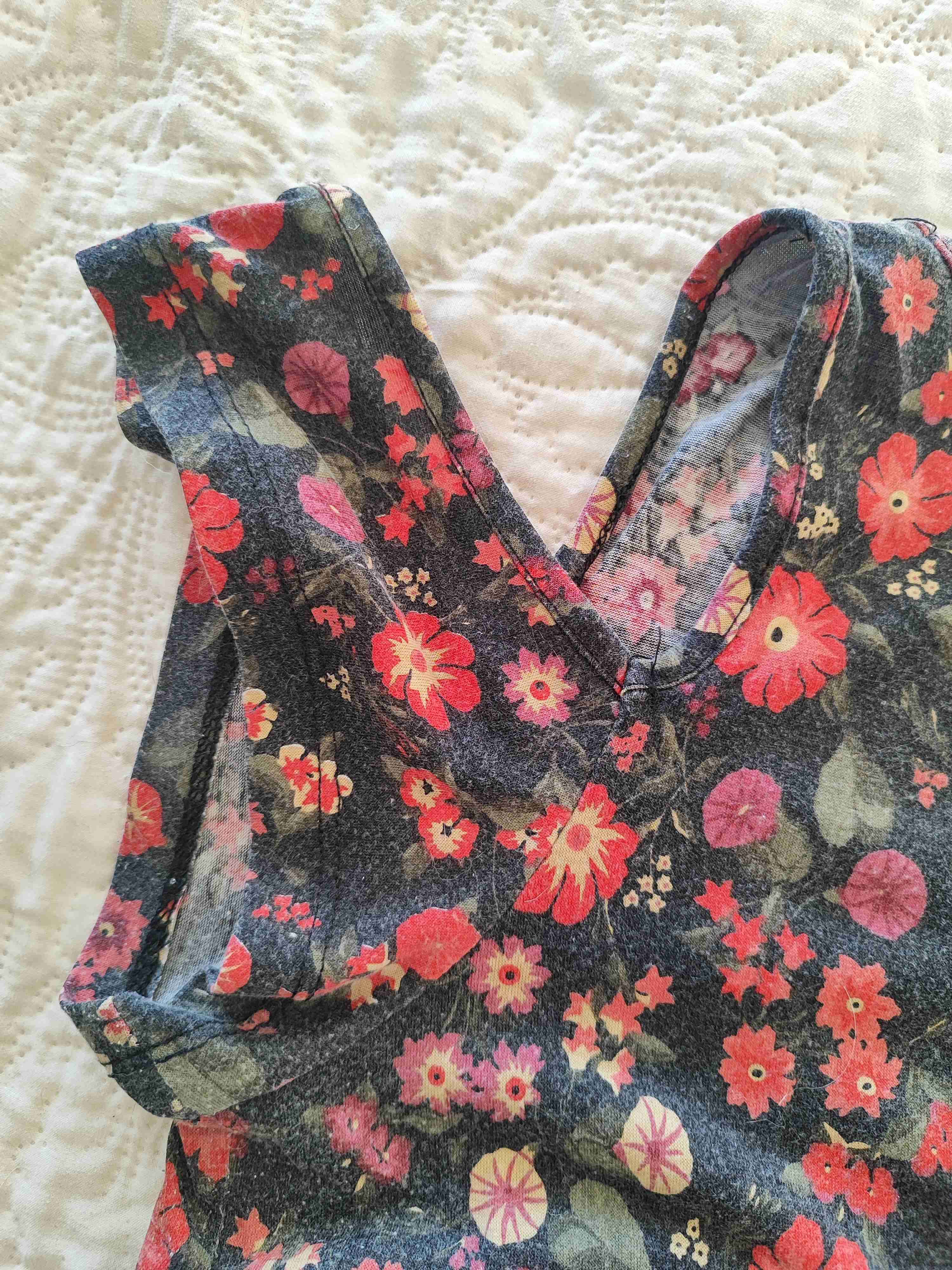 Polera estampada floral - miniatura 4