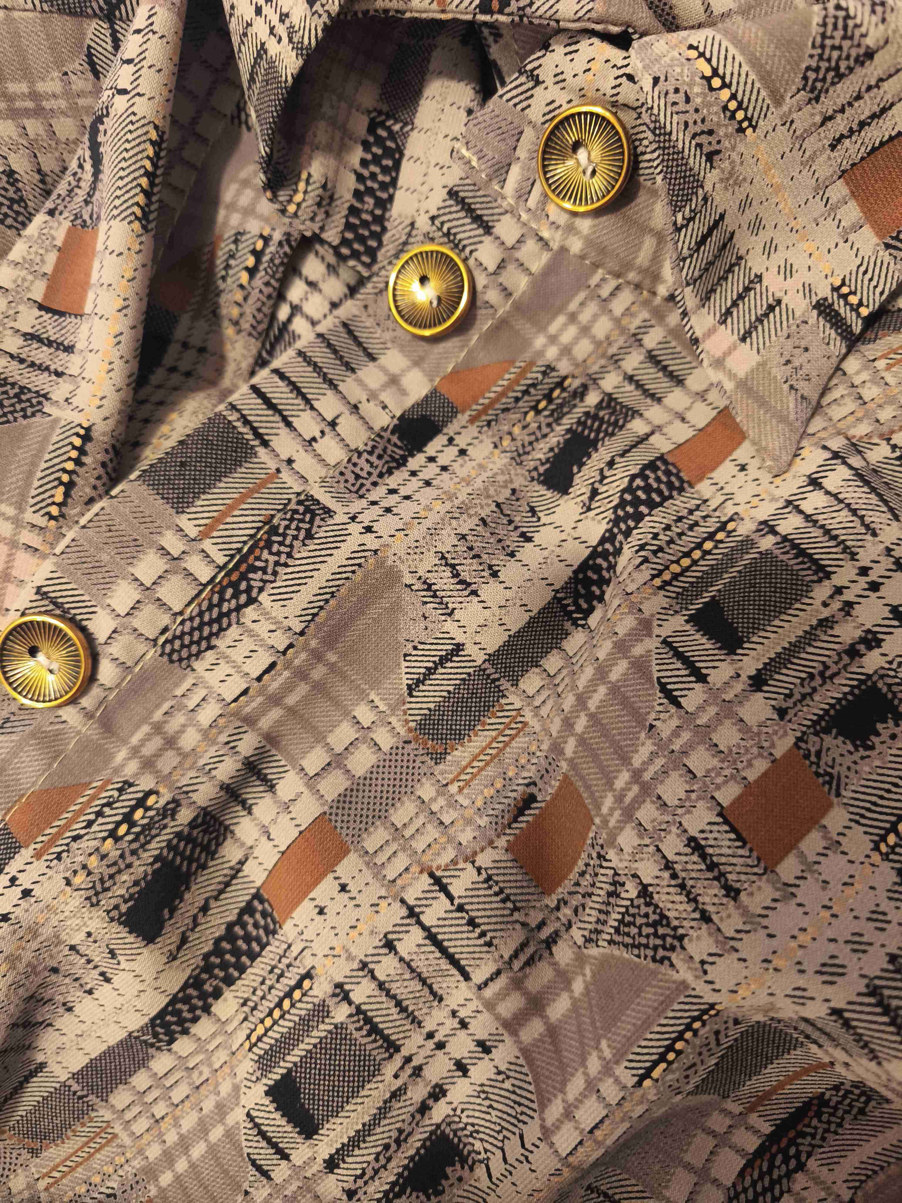 Blusa vintage oversize - miniatura 4