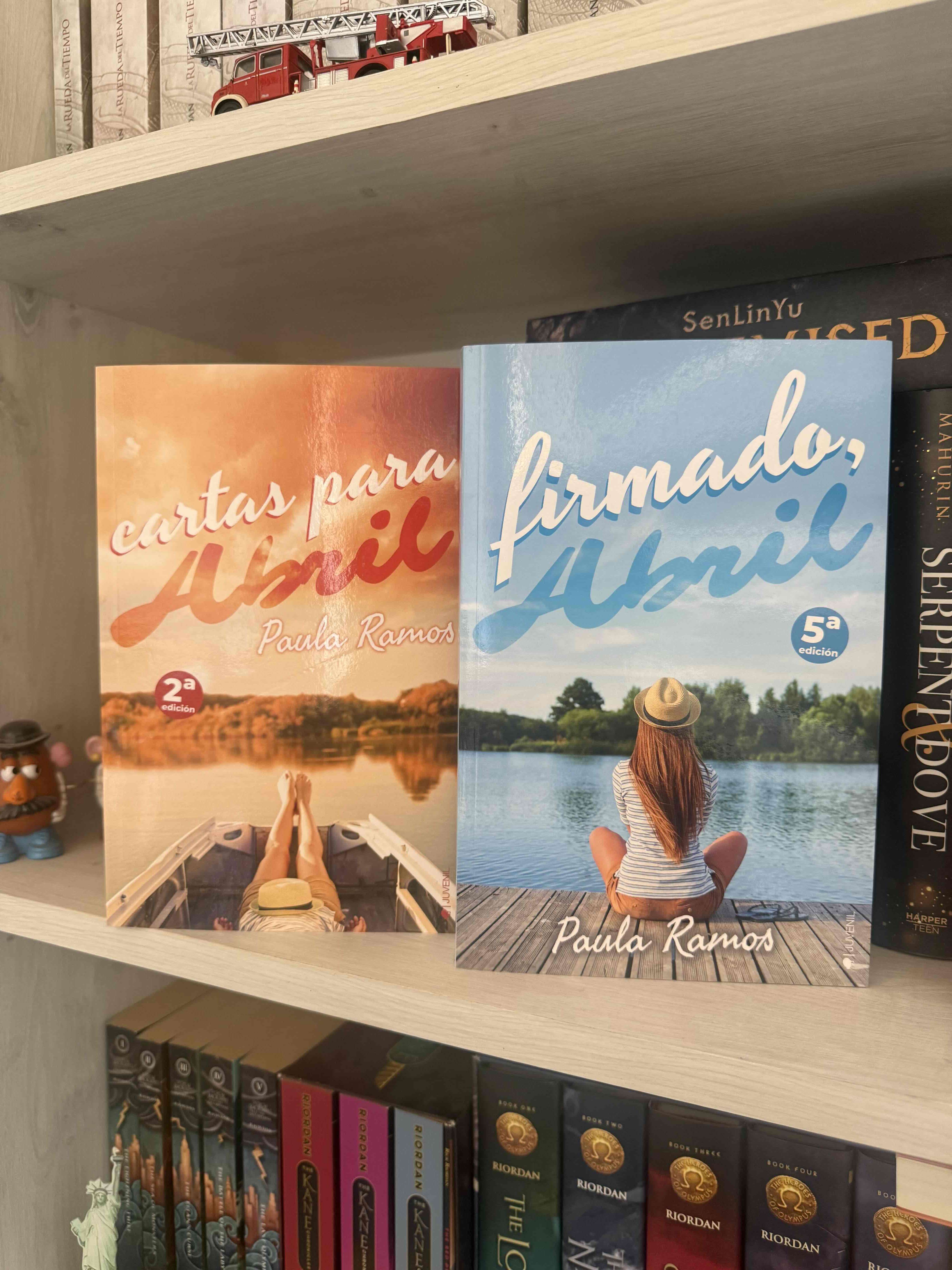 Pack 2 libros Cartas para Abril