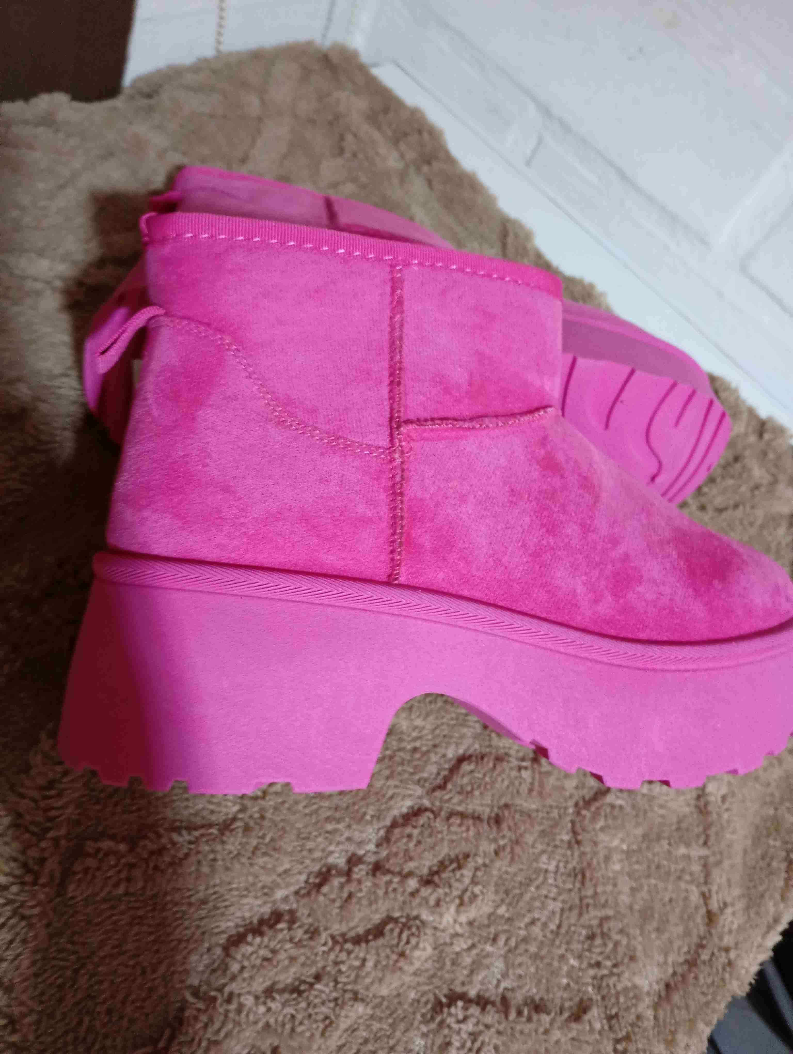 Botas rosadas abrigadas - miniatura 2