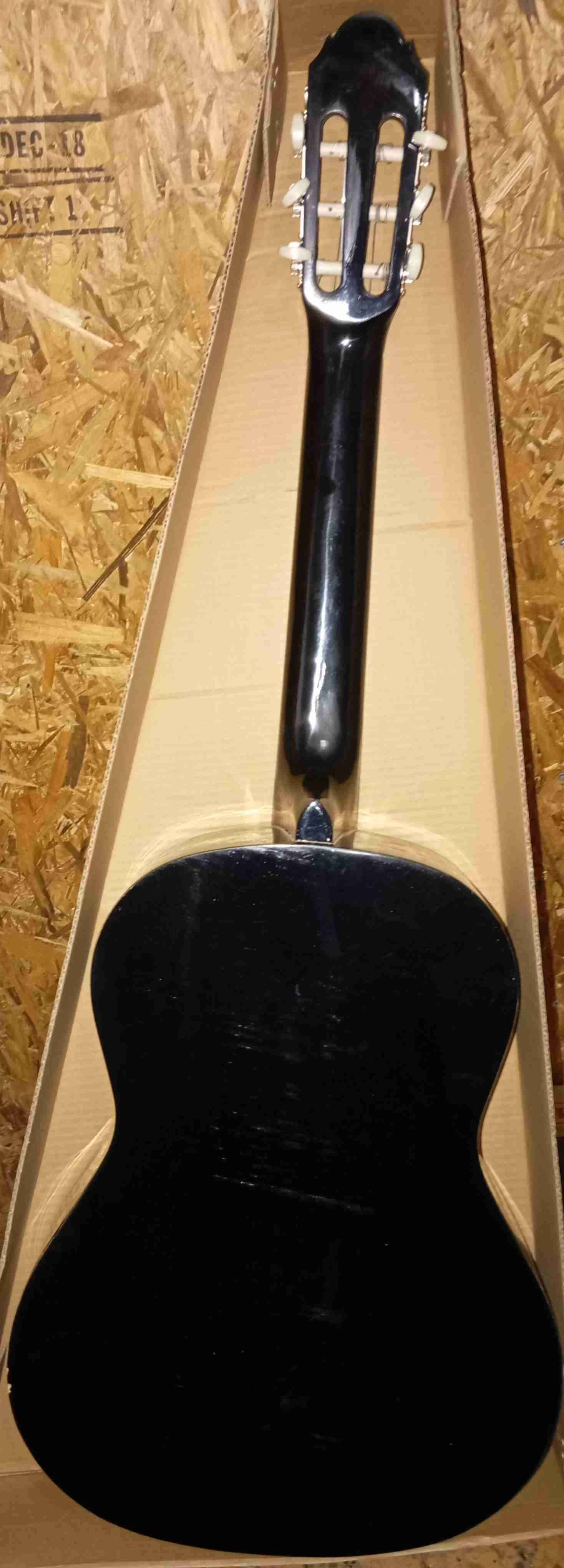 Guitarra clásica negra Mercury - miniatura 2