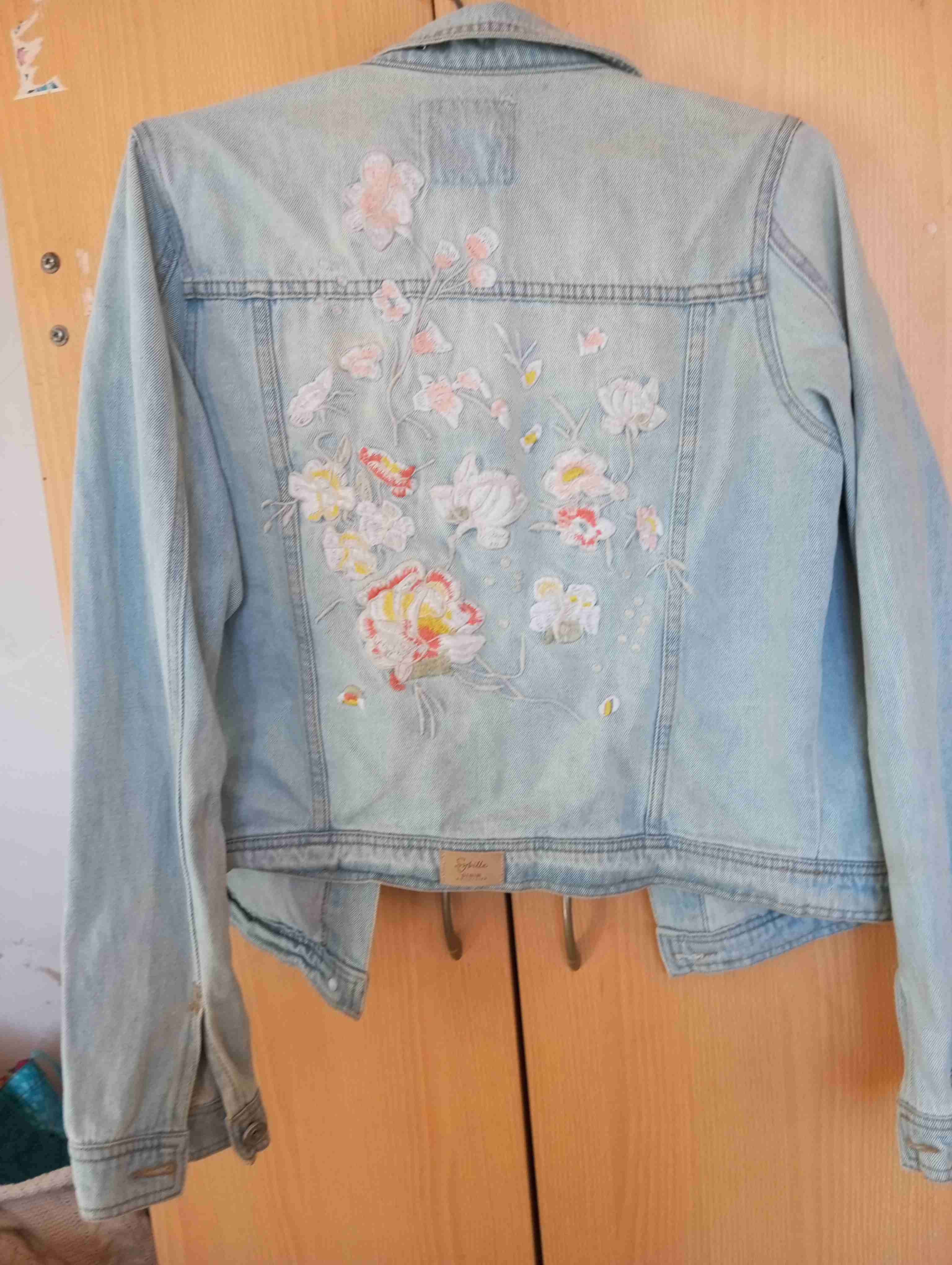 Chaqueta denim bordada Sybilla - miniatura 3