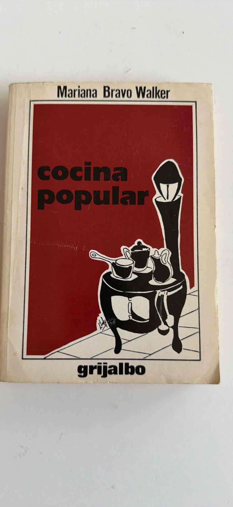Libro Cocina Popular María Bravo