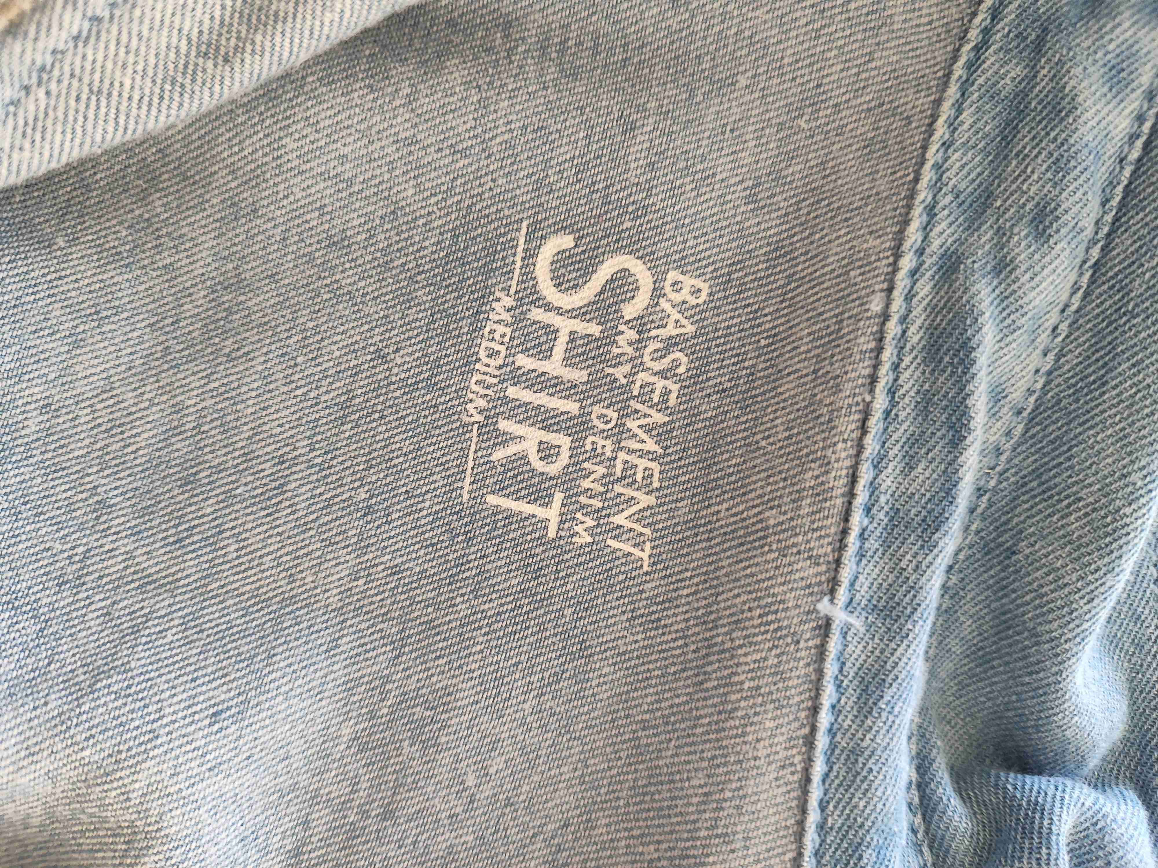 Camisa mezclilla Basement mujer - miniatura 2