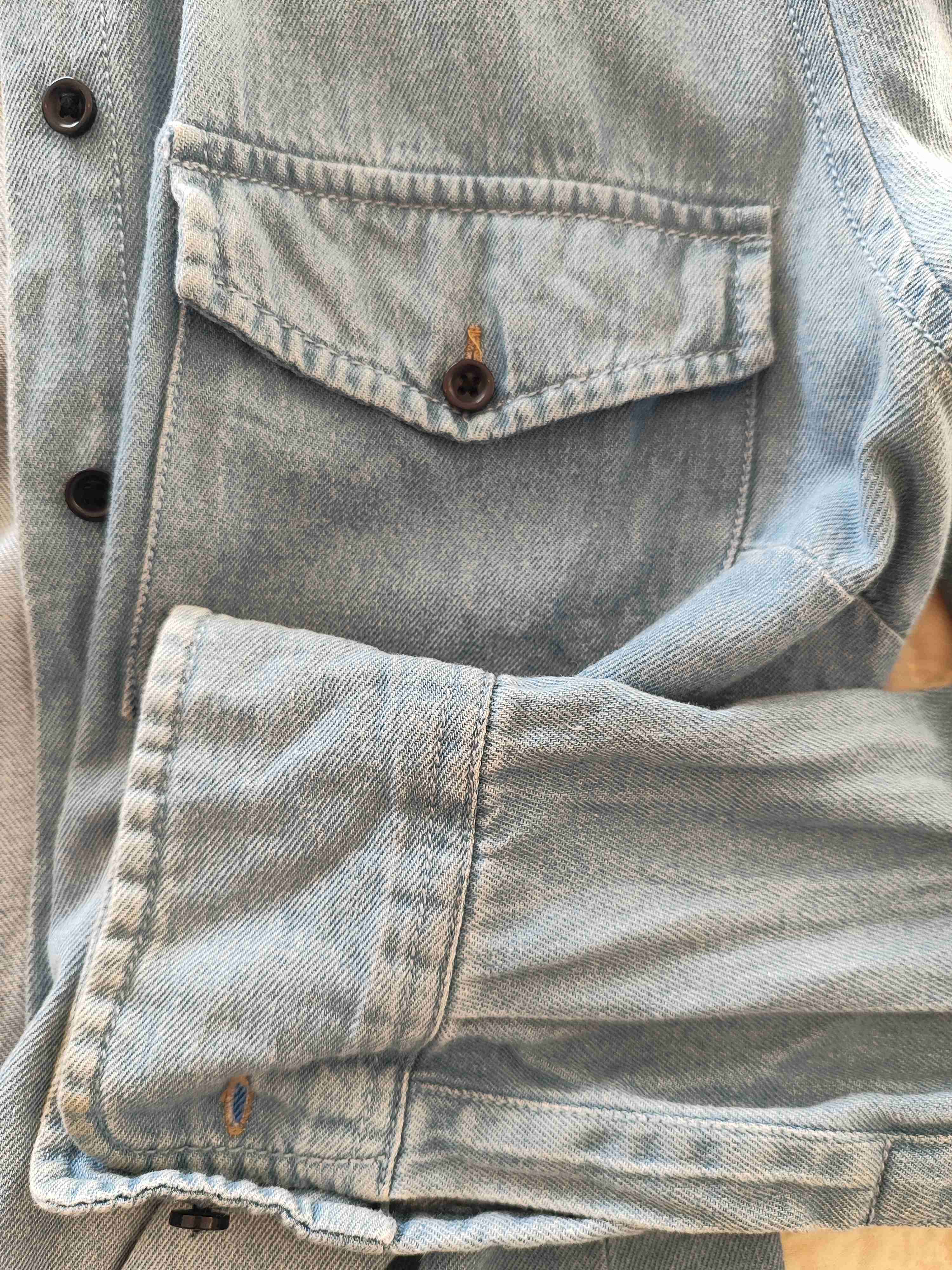 Camisa mezclilla Basement mujer - miniatura 3