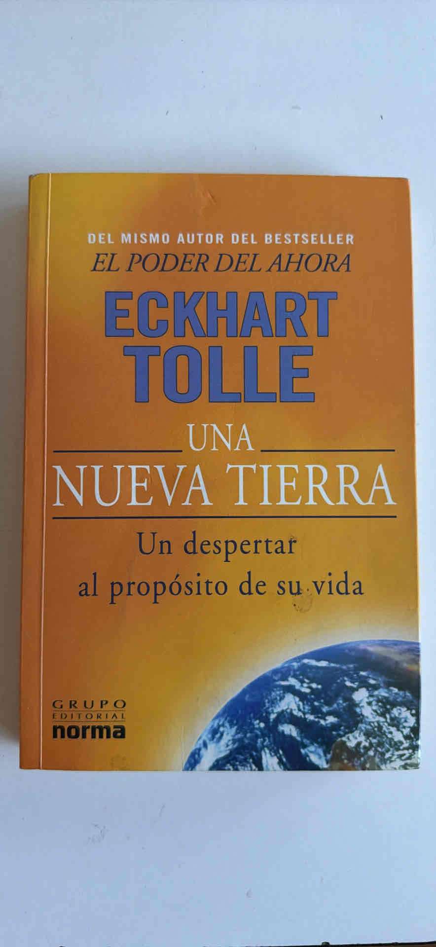 Libro 'Una Nueva Tierra' de Eckhart Tolle