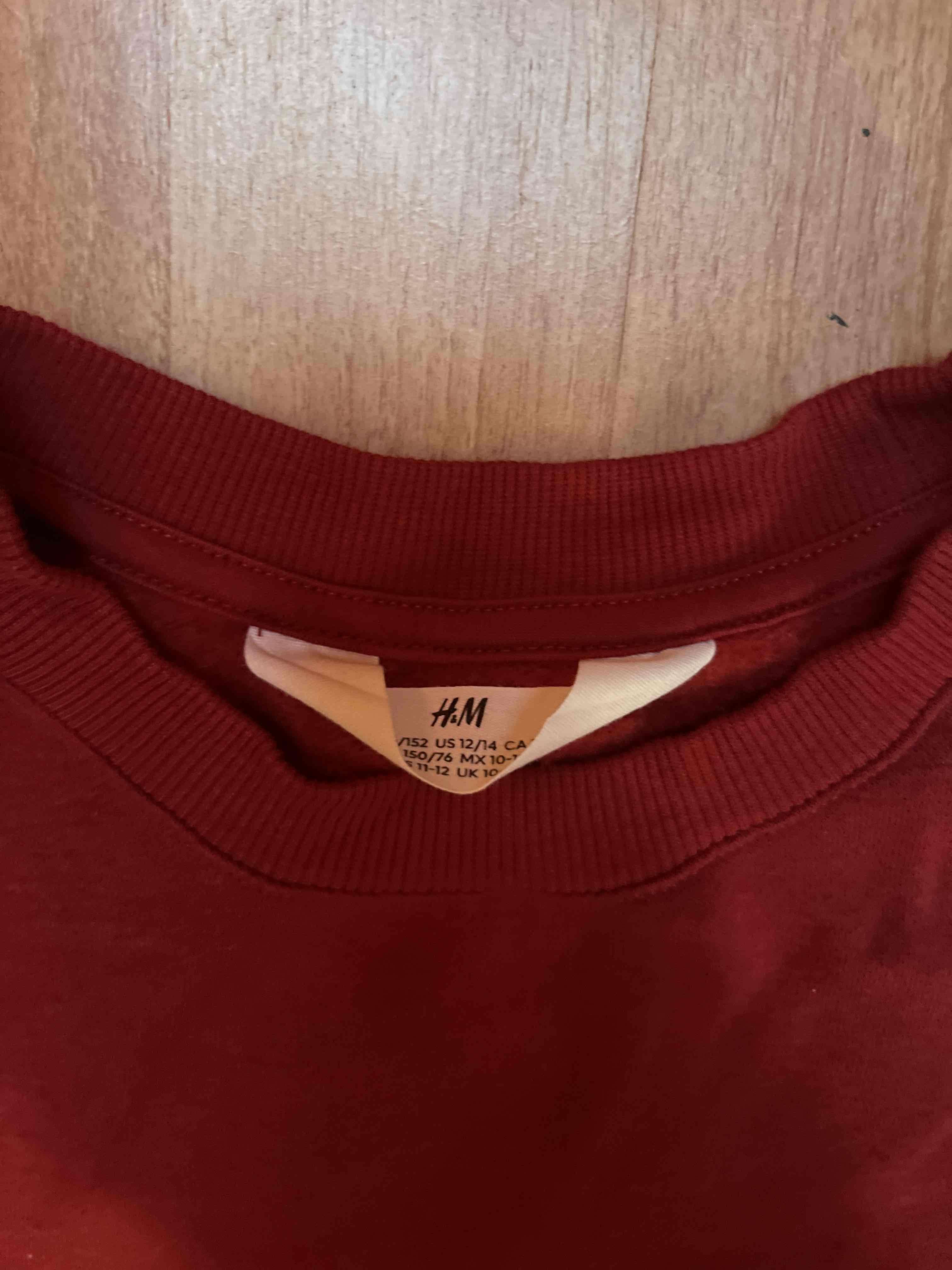 Polerón burdeos HyM talla 12-14 - miniatura 2