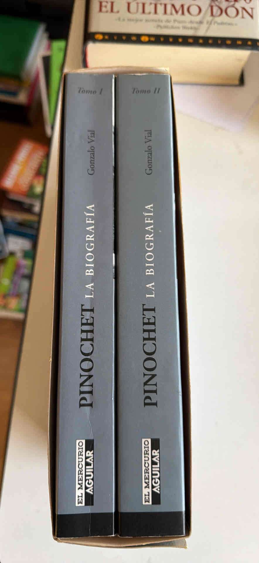 Libros Pinochet: La Biografía Tomos I y II
