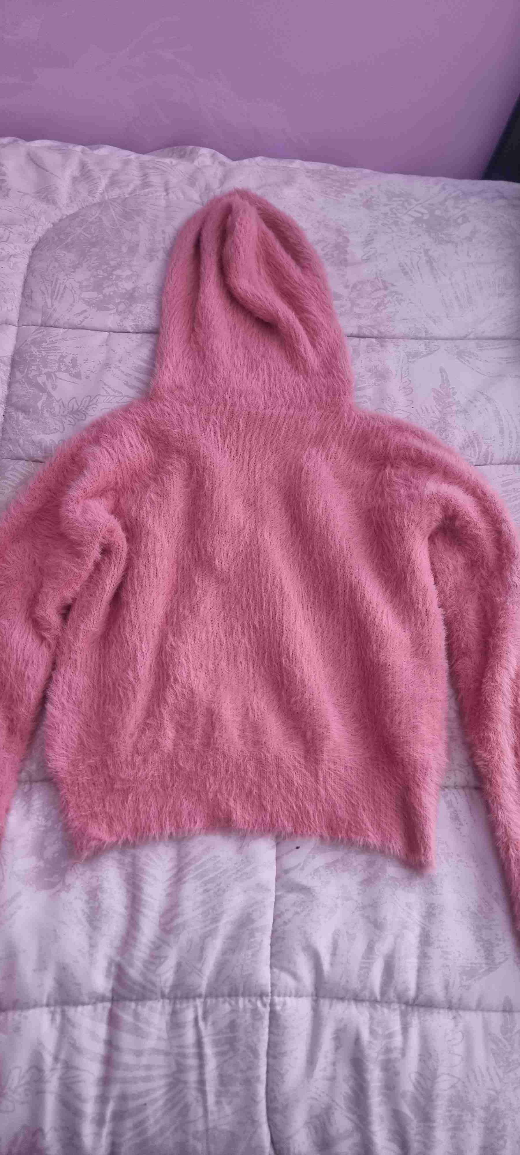 Polerón rosado con capucha - miniatura 2