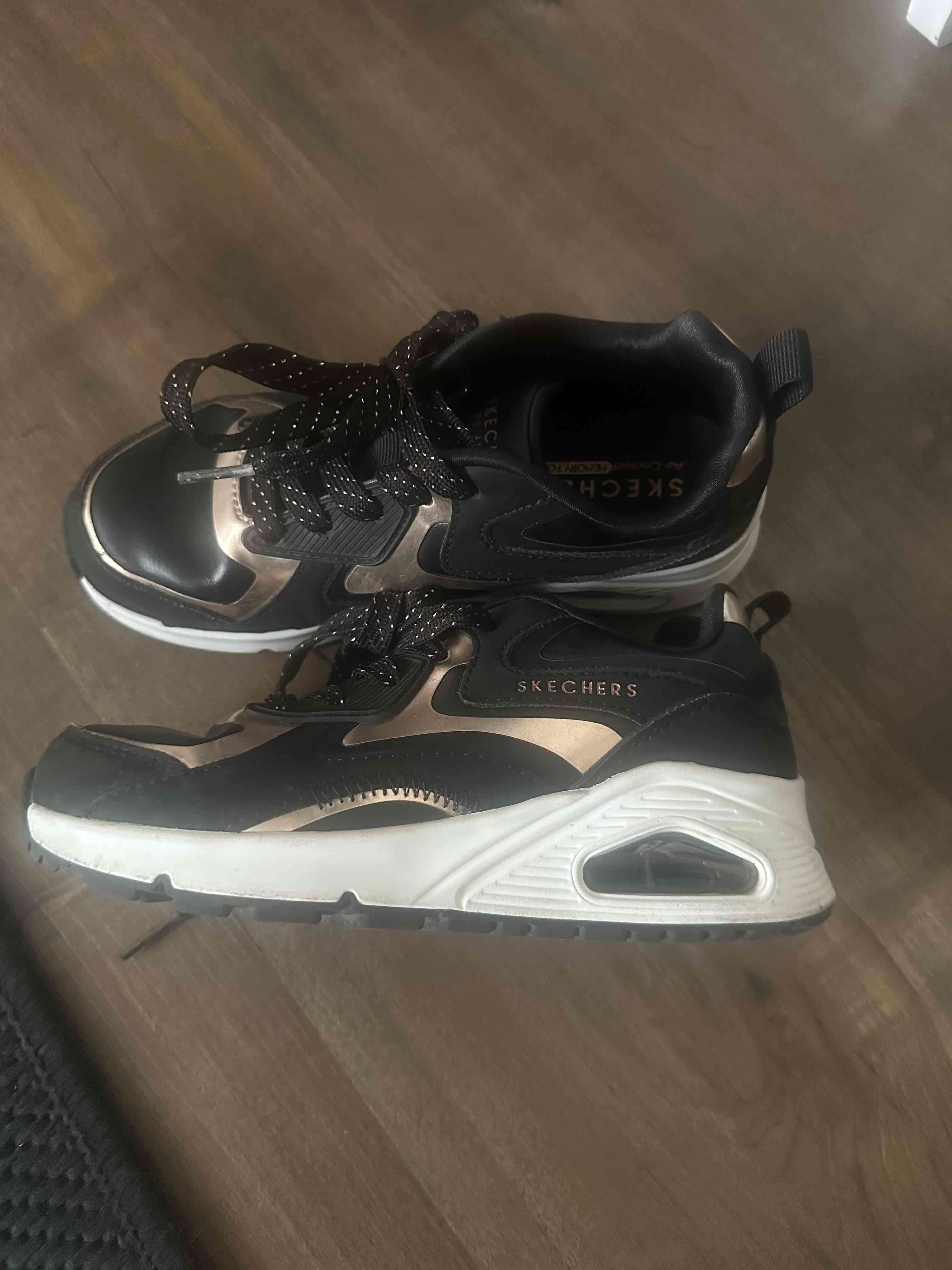 Zapatillas negras para niña - miniatura 3