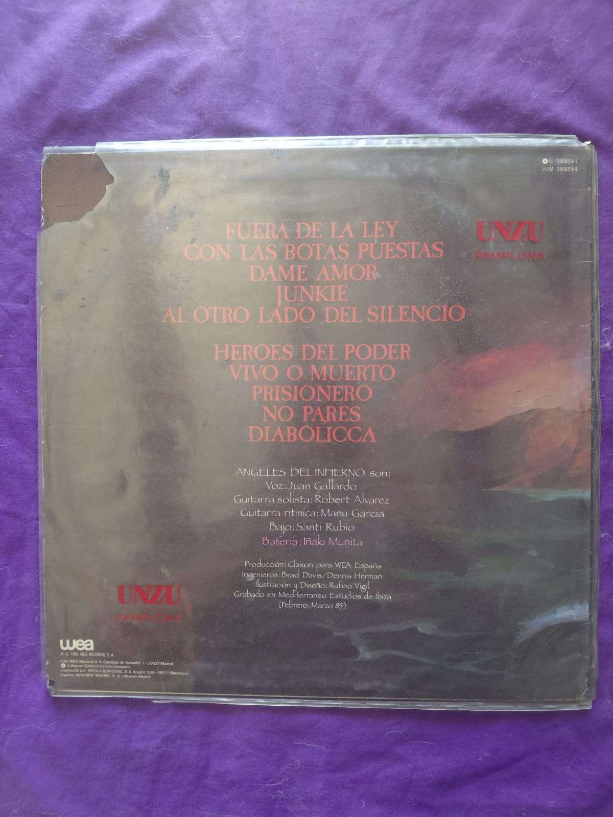 Vinilo Ángeles del Infierno - Diabolicca - miniatura 2