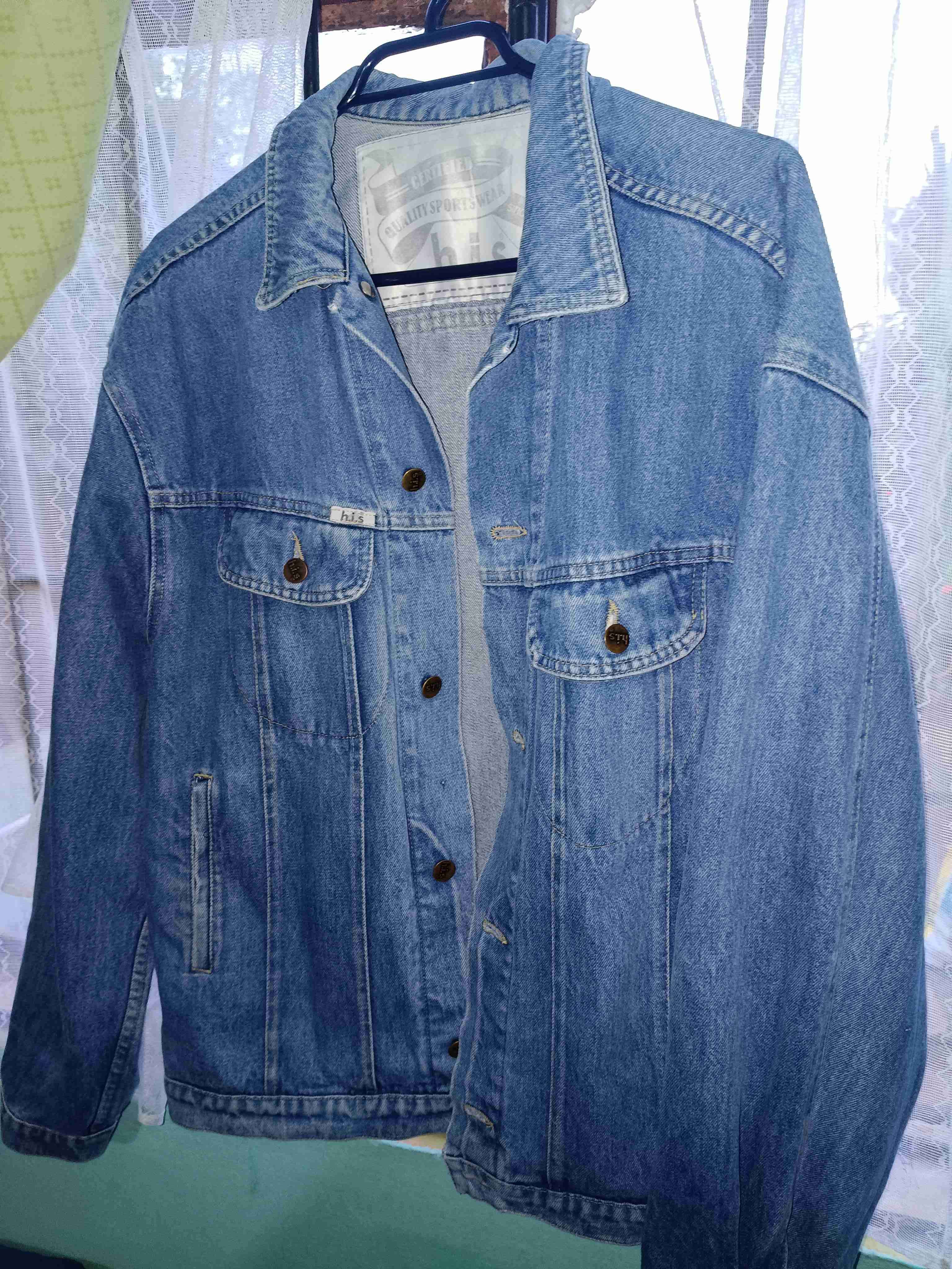 Chaqueta de mezclilla azul - miniatura 2