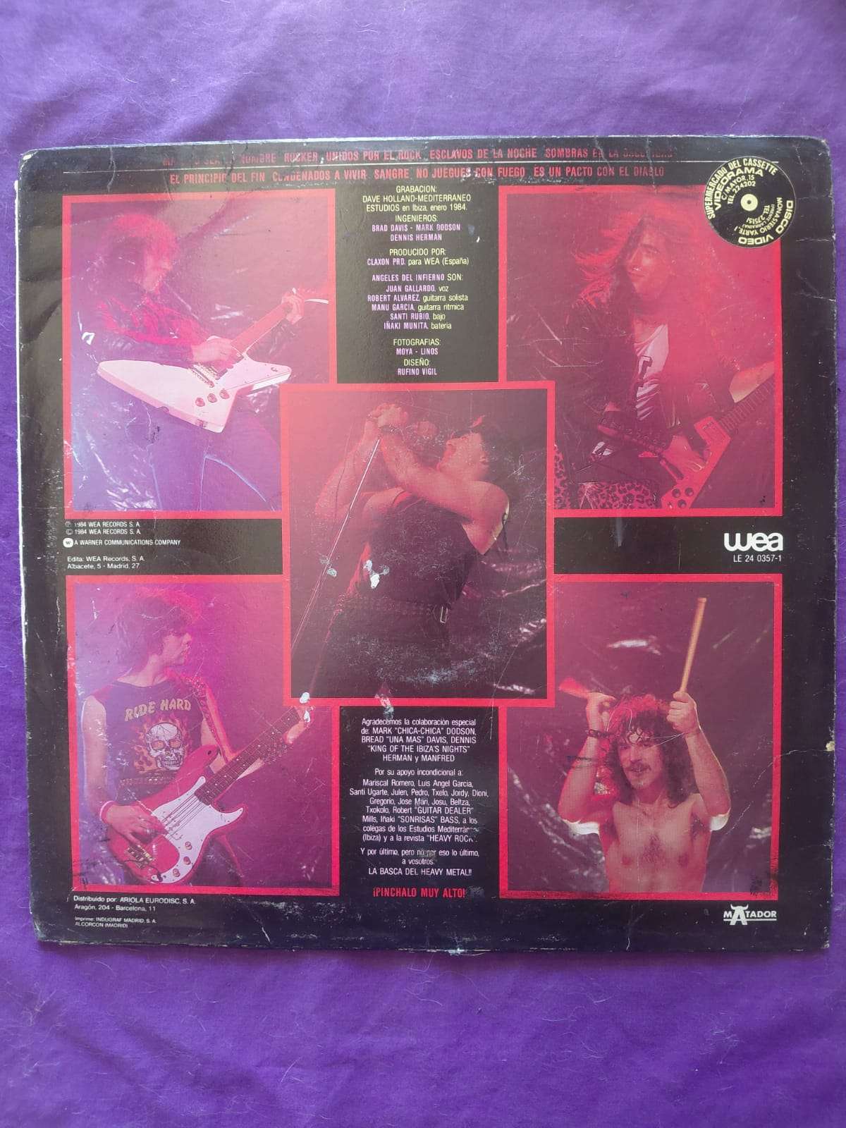 Álbum Ángeles del Infierno-Pacto con el diablo - miniatura 2