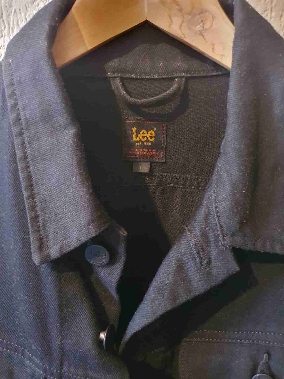 Chaqueta negra de mezclilla - miniatura 5