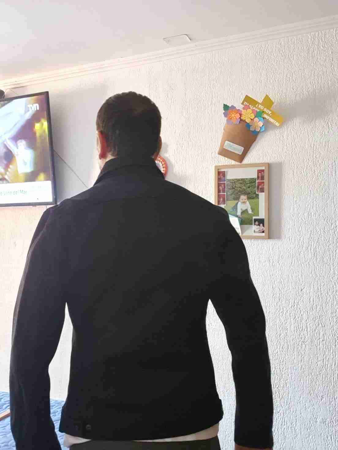 Chaqueta negra de mezclilla - miniatura 6