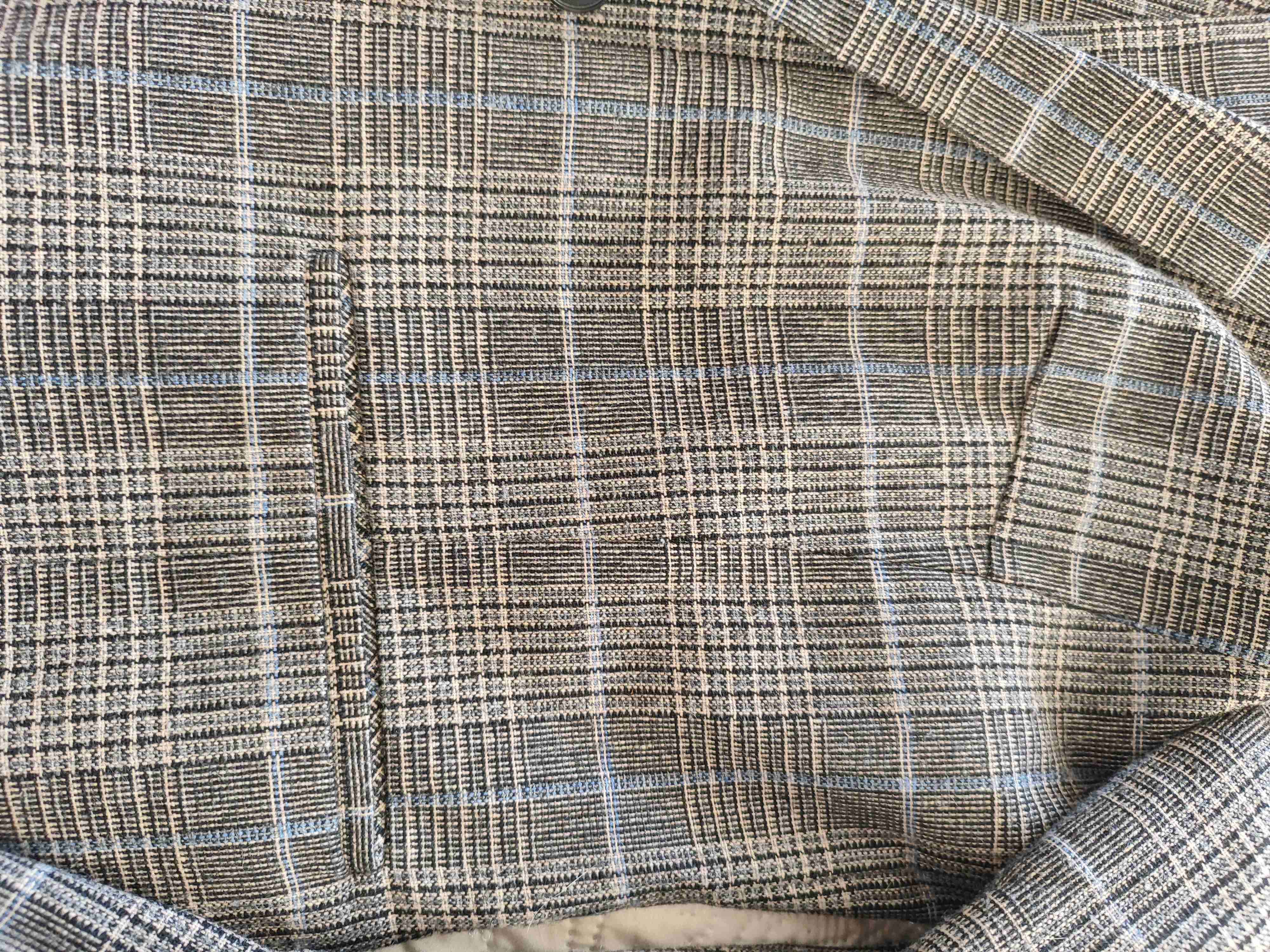 Blazer de cuadros gris - miniatura 3