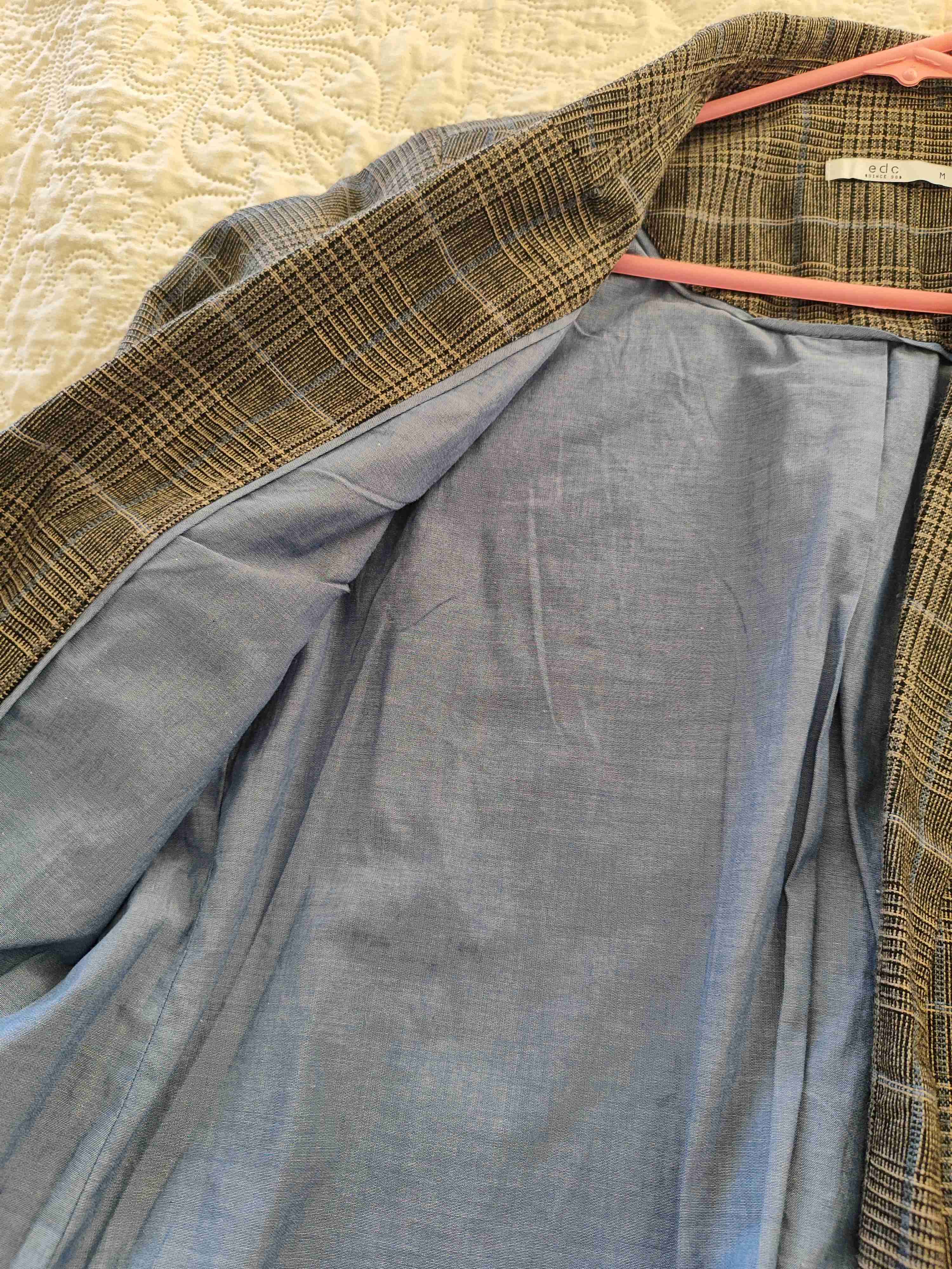 Blazer de cuadros gris - miniatura 5