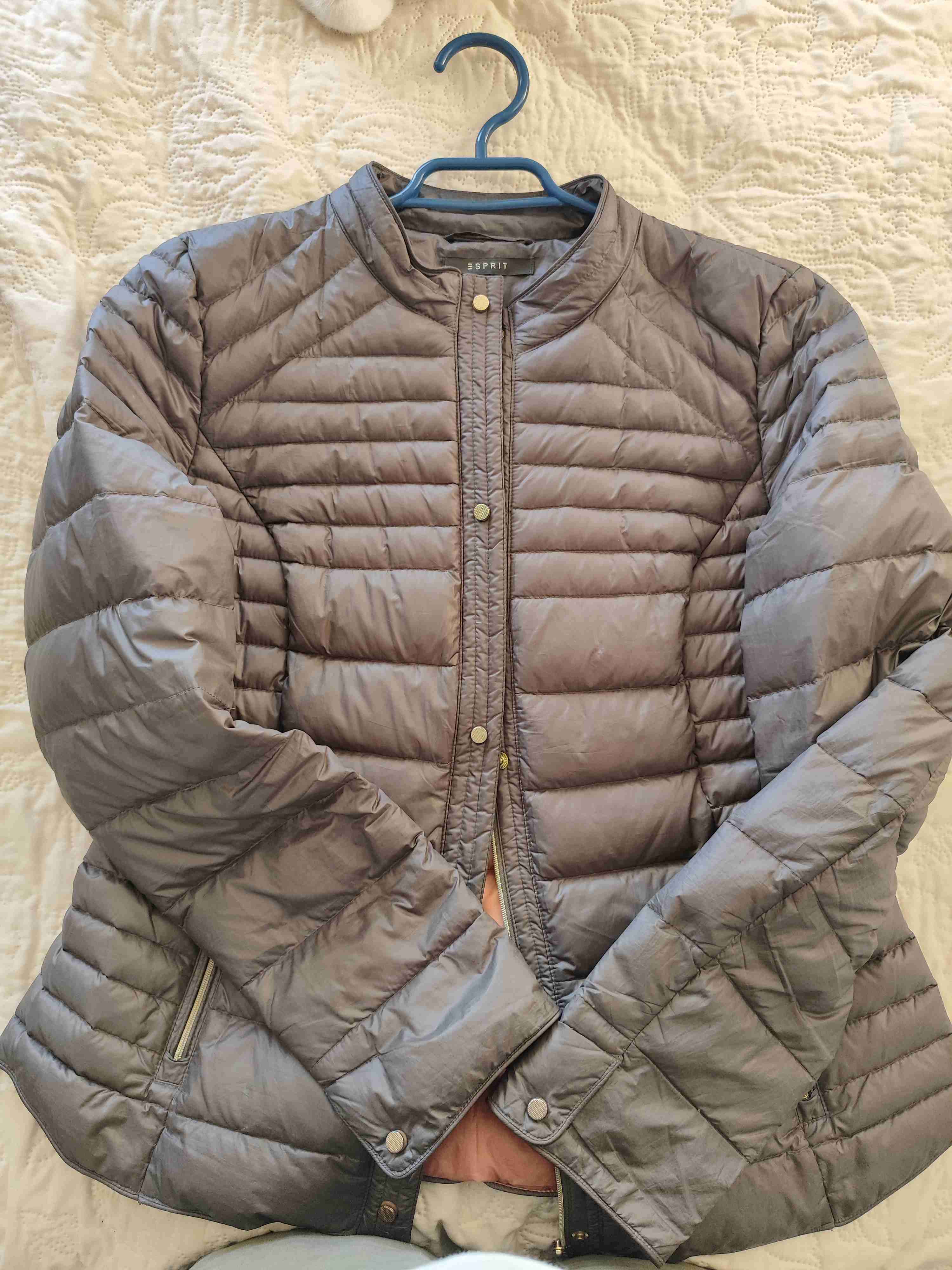 Chaqueta acolchada gris - miniatura 1