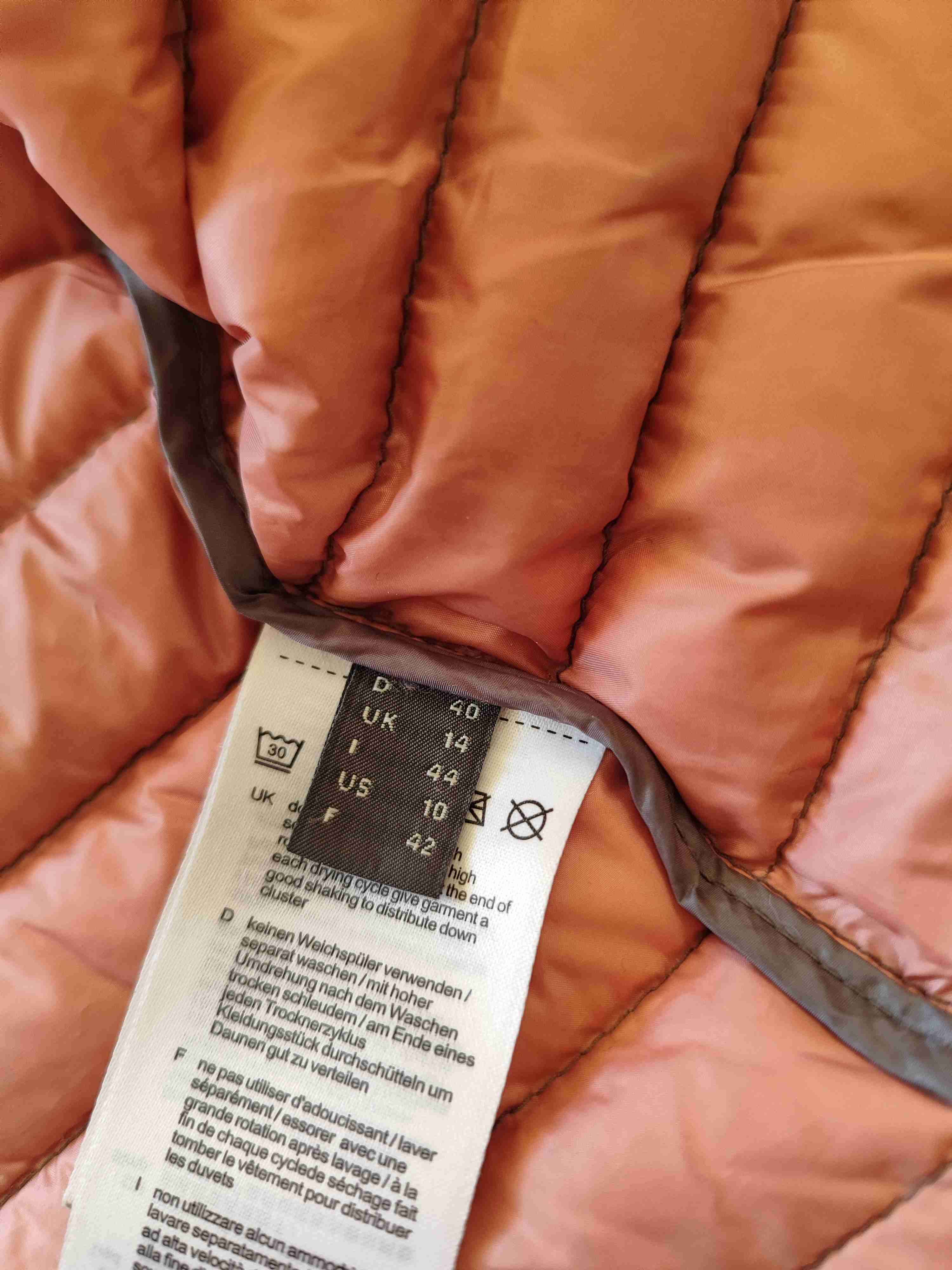 Chaqueta acolchada gris - miniatura 4