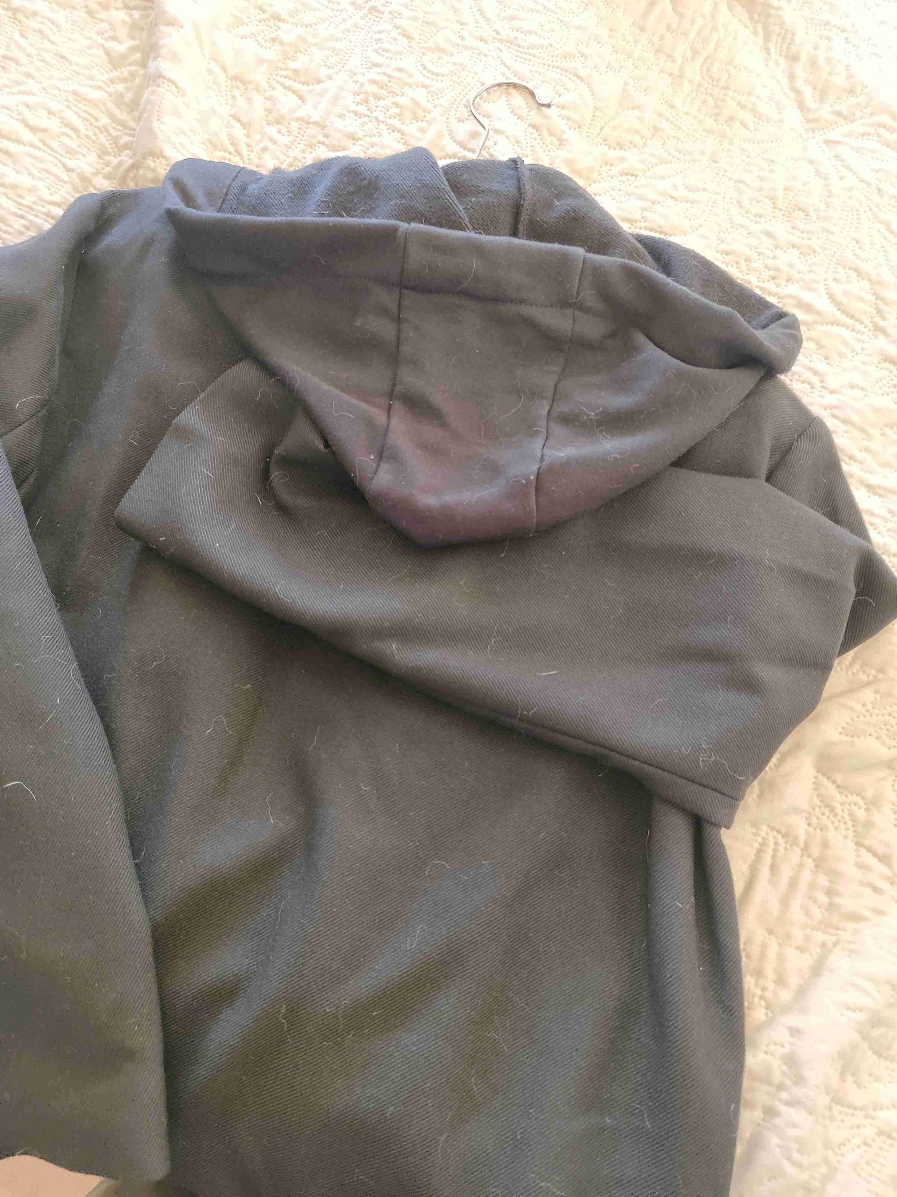 Blazer con capucha negro - miniatura 3