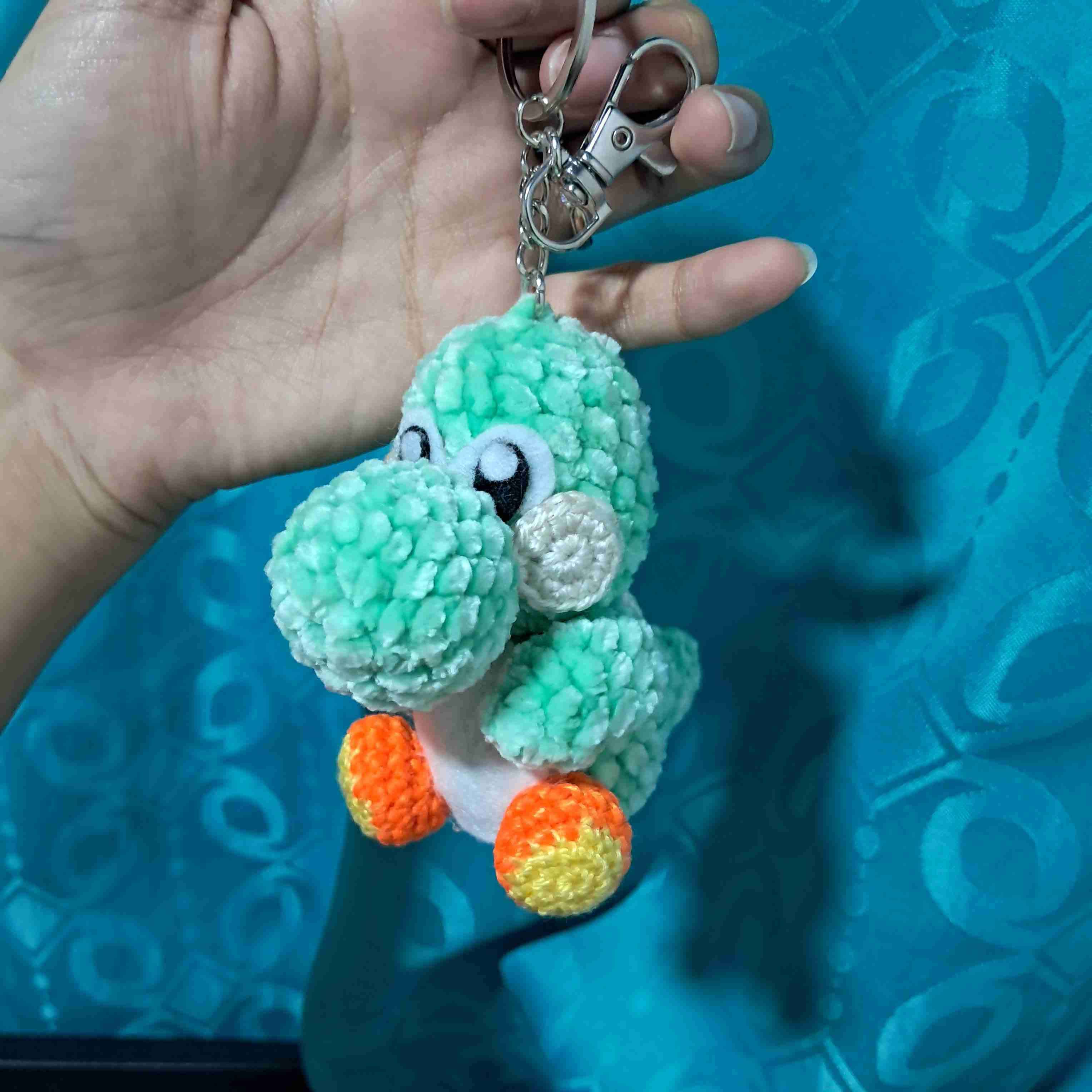 Yoshi amigurumi - miniatura 2