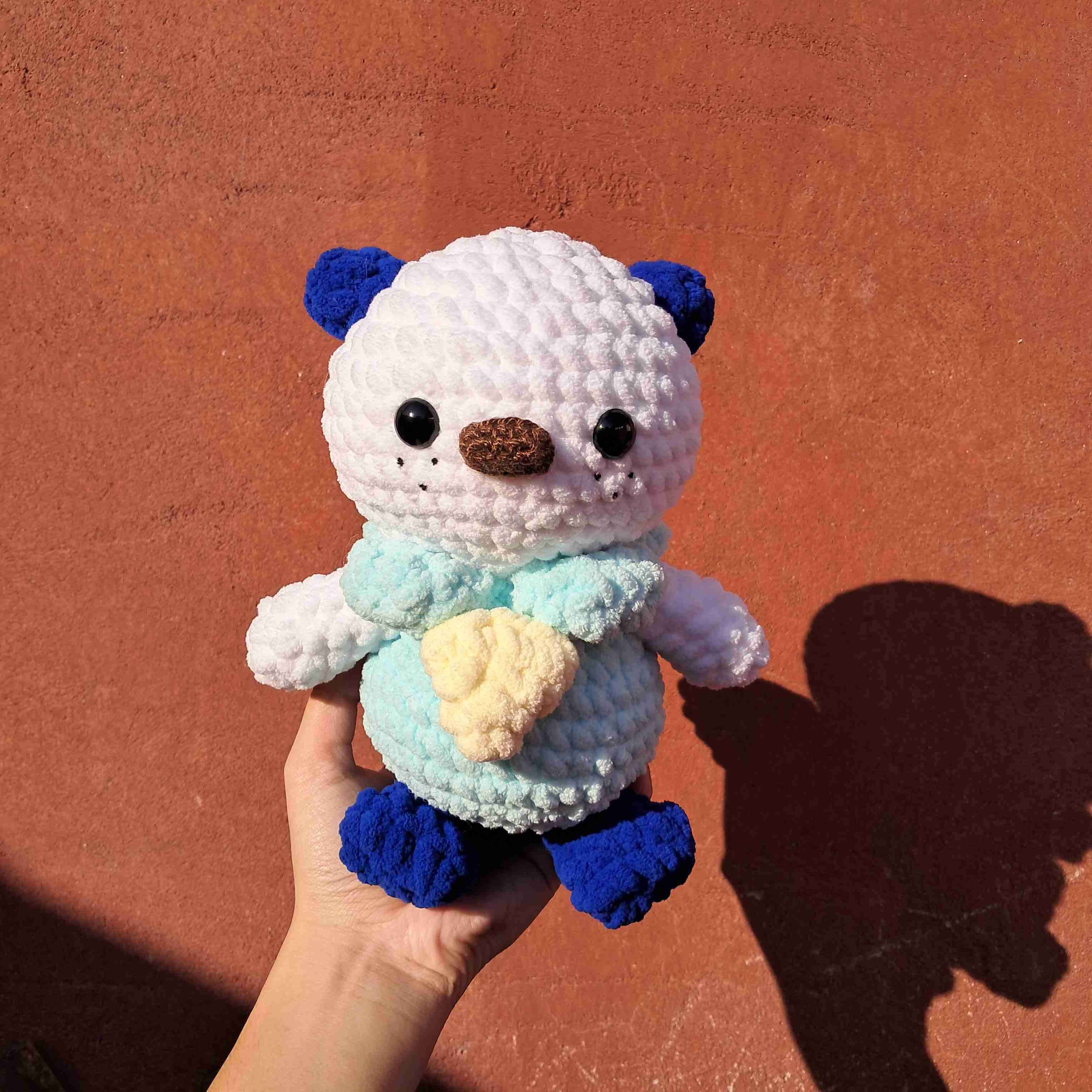 Oshawott pokemon amigurumi - miniatura 1