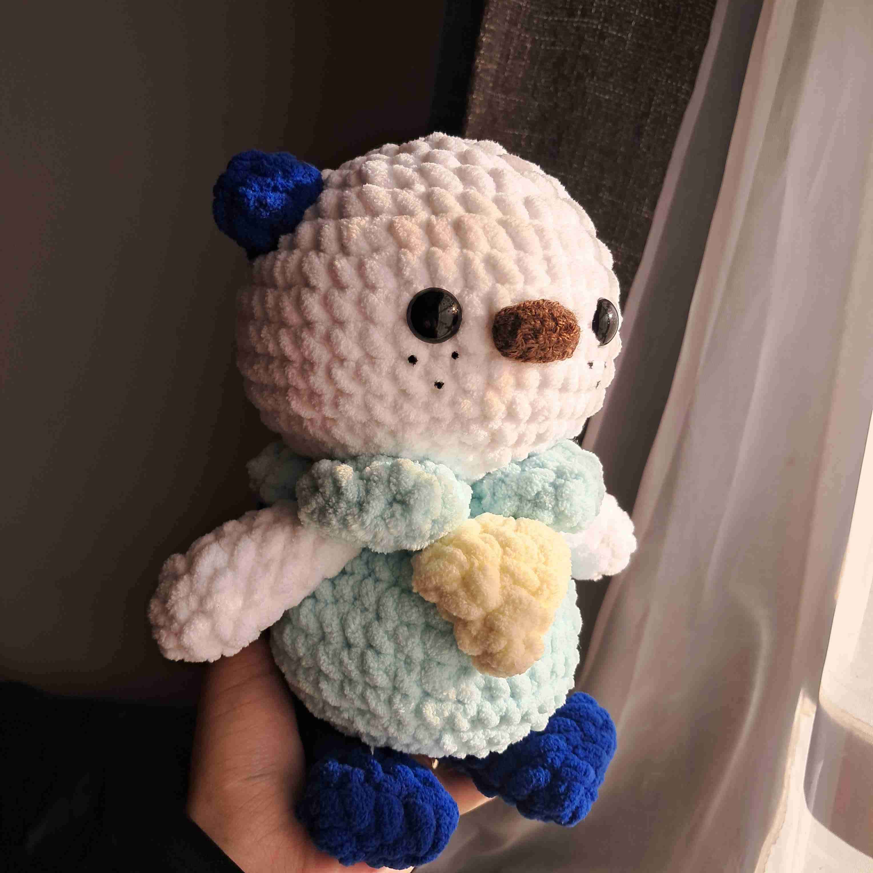Oshawott pokemon amigurumi - miniatura 3