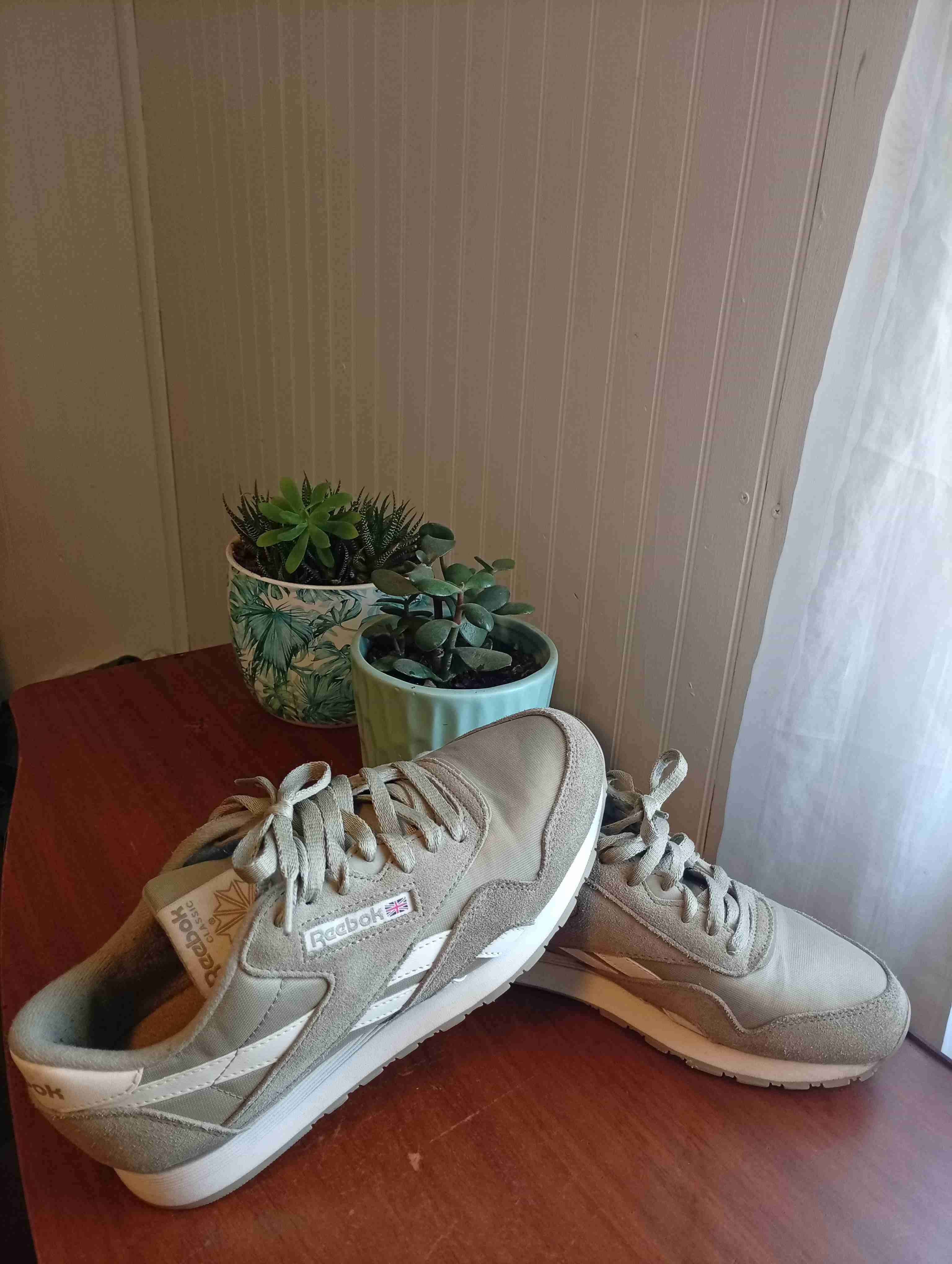 Zapatillas Reebok beige clásicas