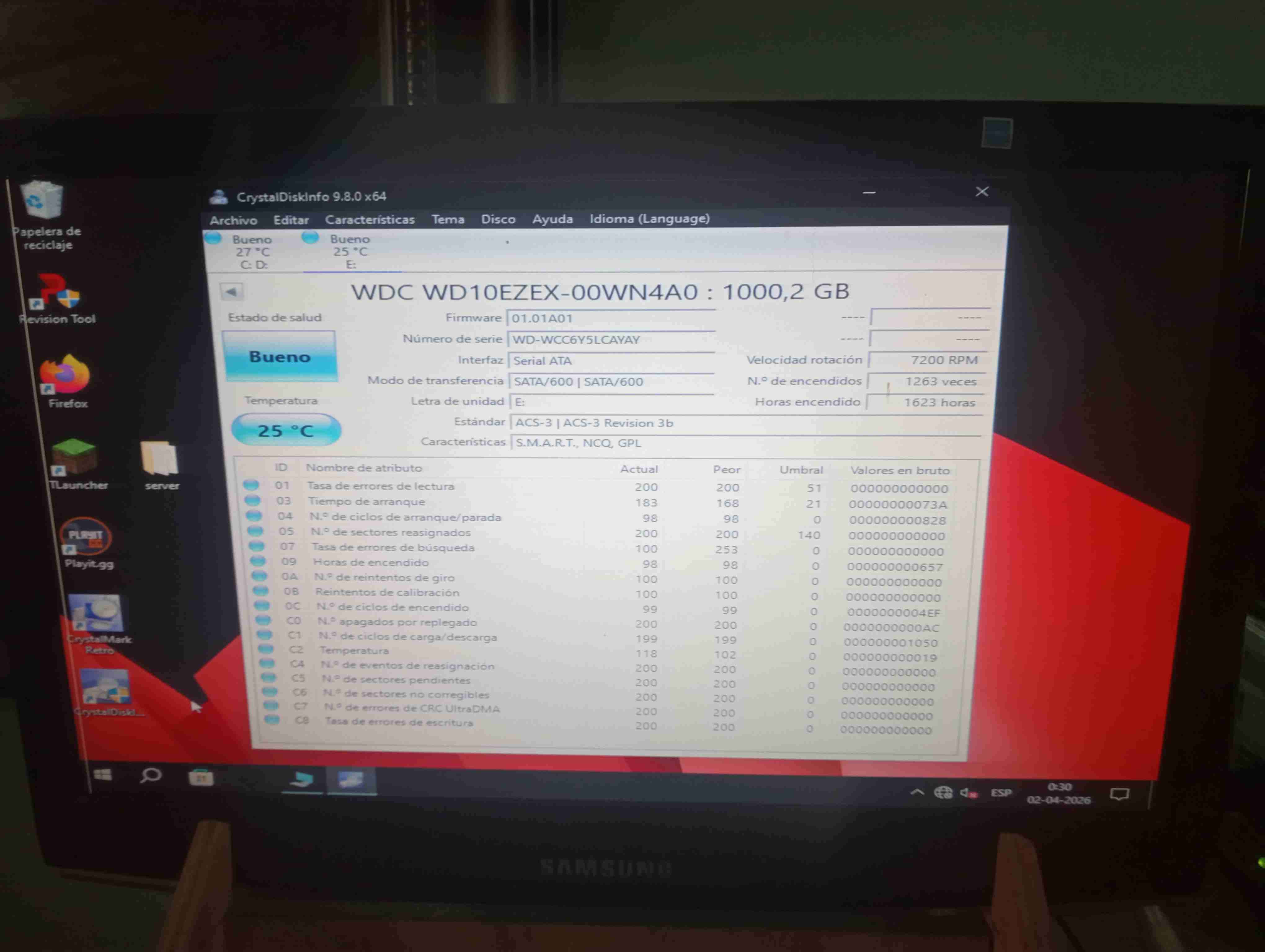 Disco duro 3.5 usado - miniatura 3