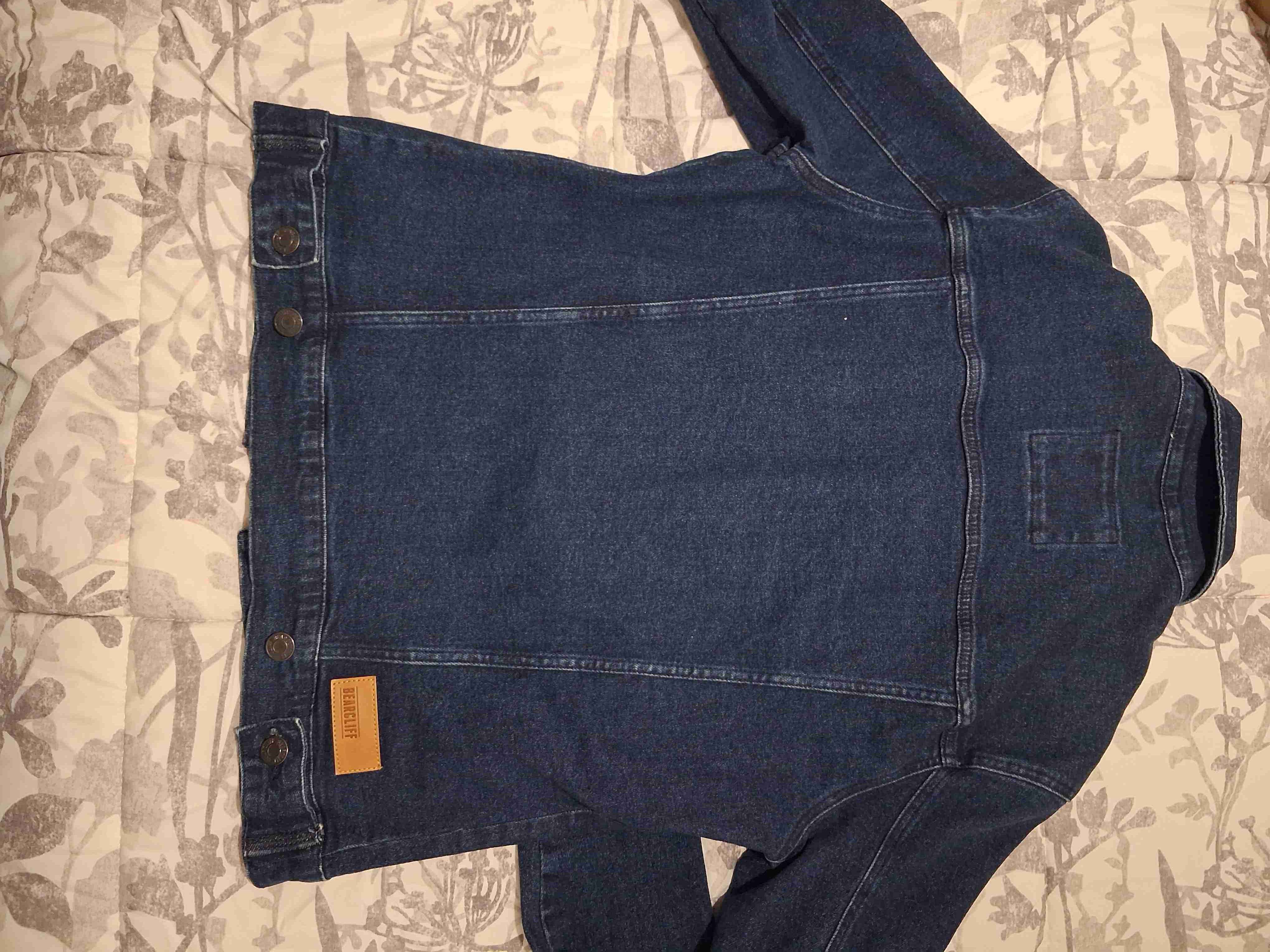 Chaqueta de mezclilla Bearclif azul - miniatura 4