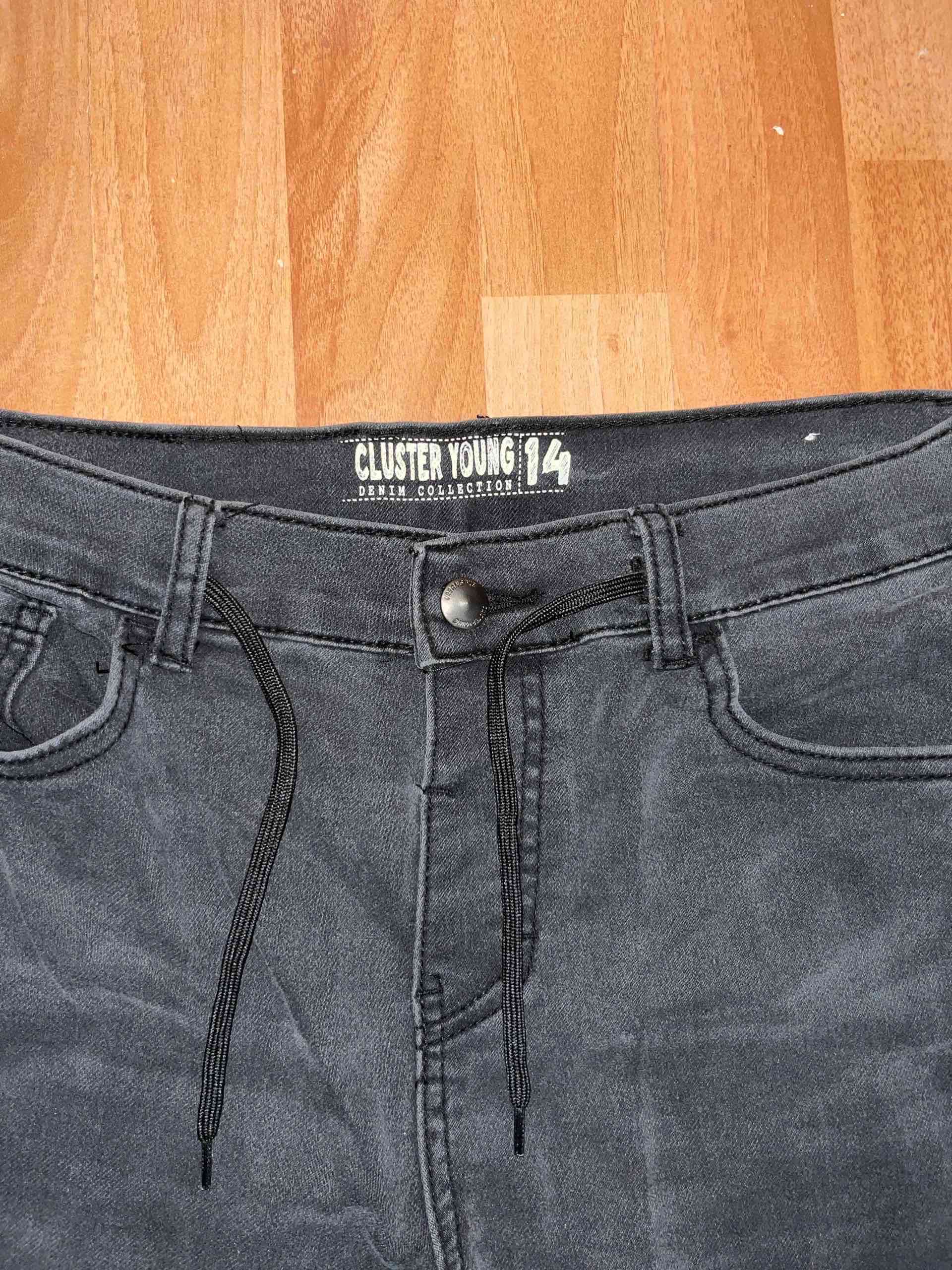 Jeans negros ClusterYoung DenimCollection talla 14 - miniatura 2