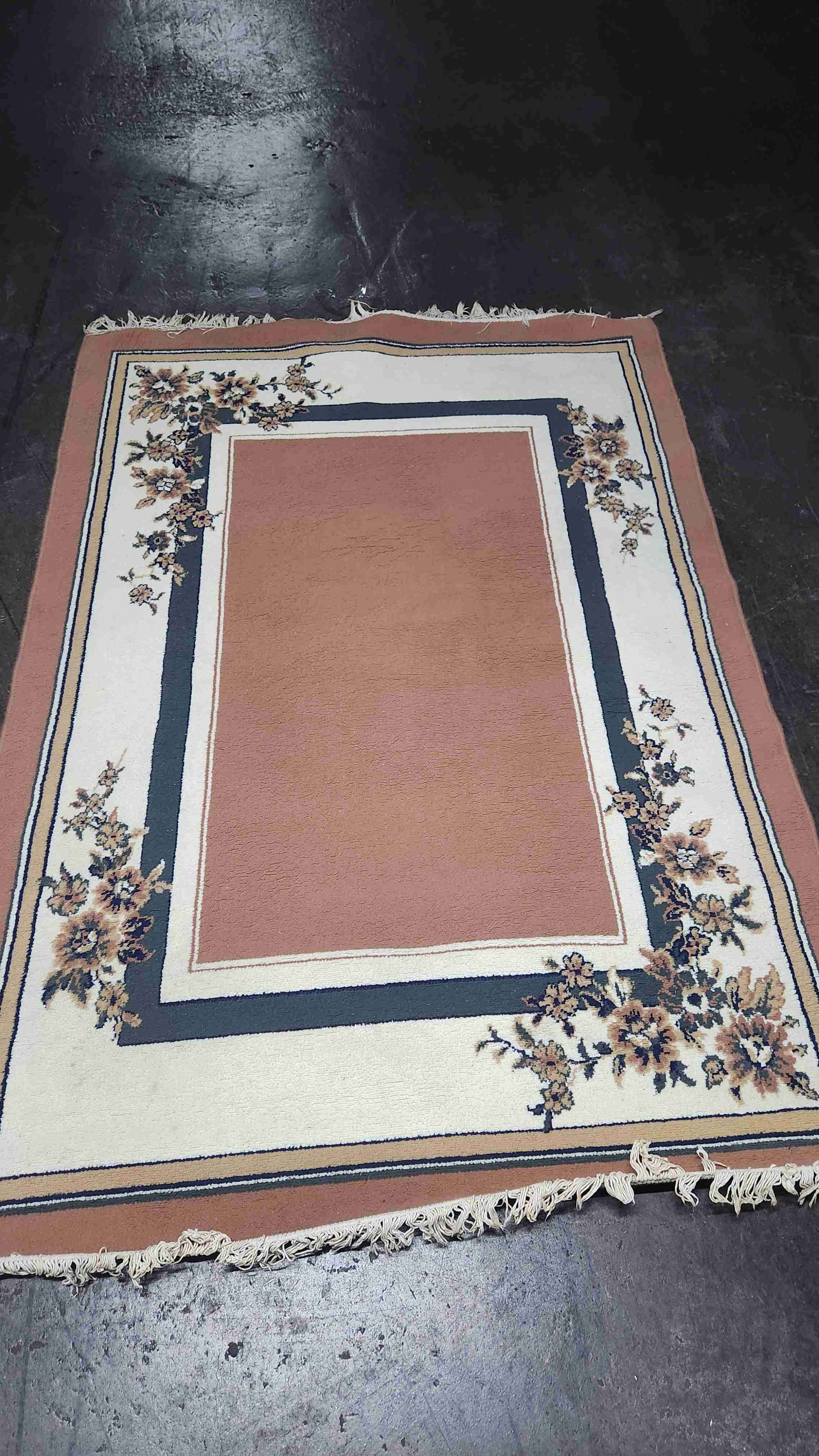 Alfombra floral vintage - miniatura 1