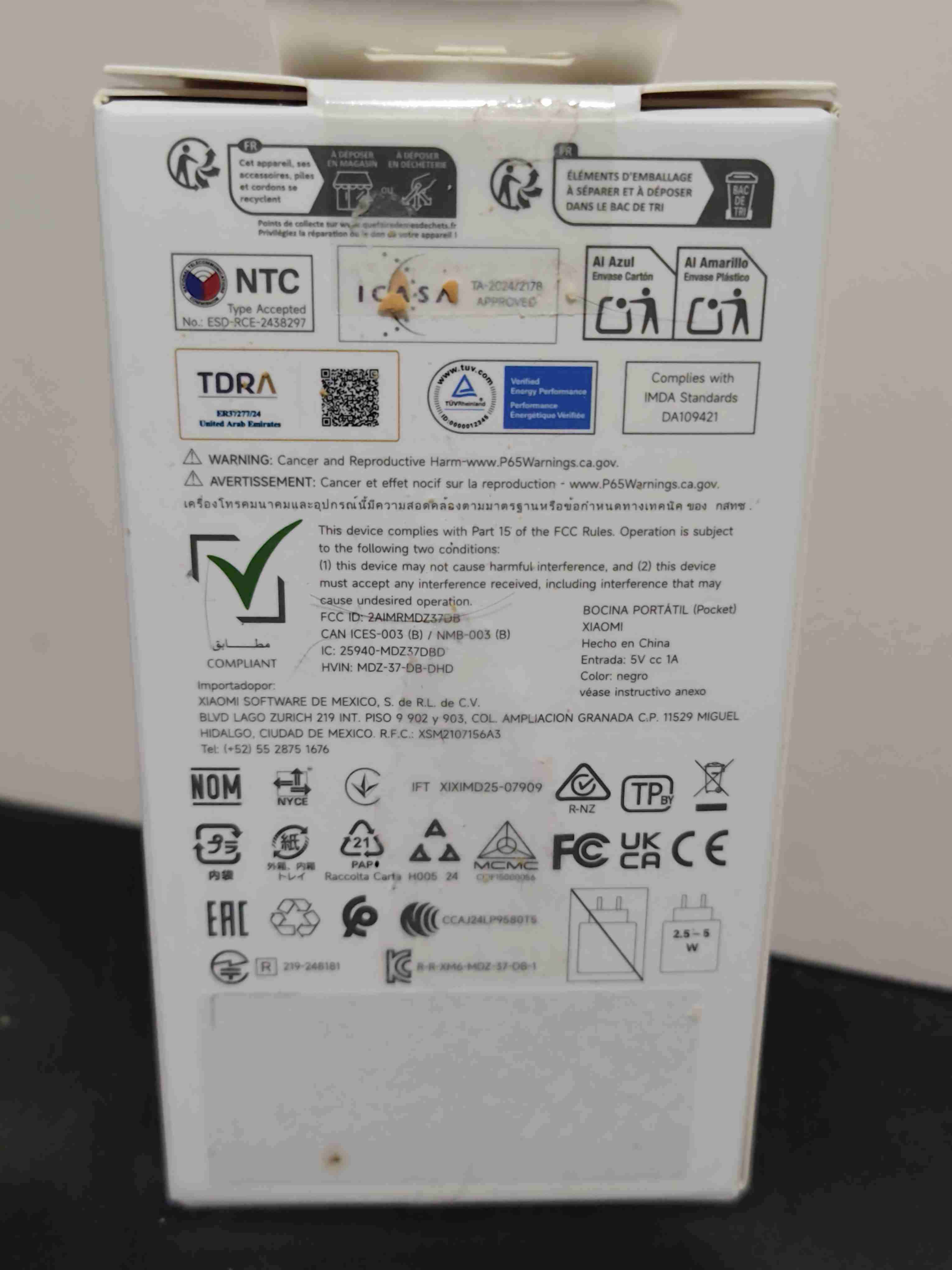 Parlante Xiaomi Sound Pocket - miniatura 2