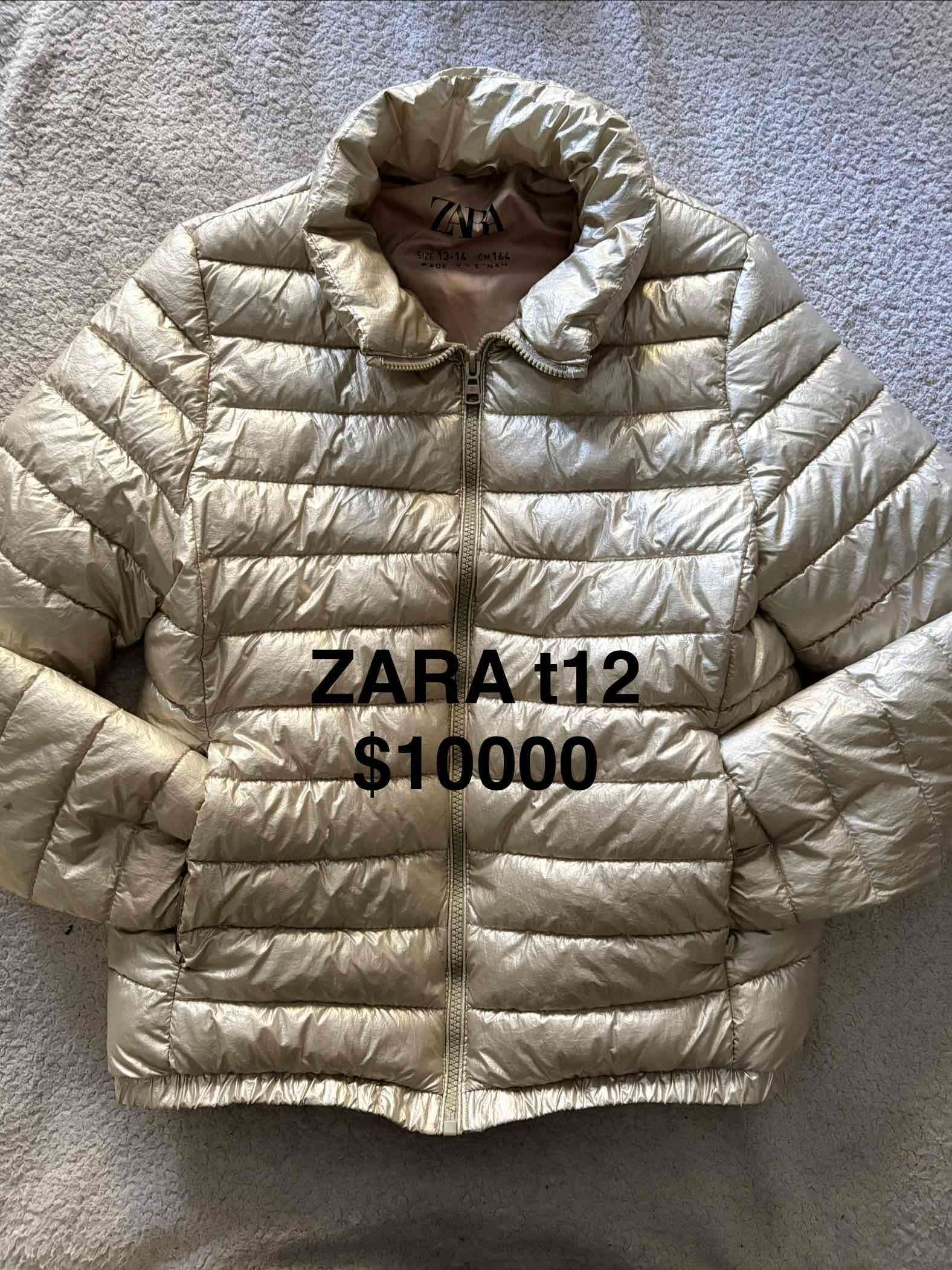 Parka HM azul talla 12 - miniatura 2