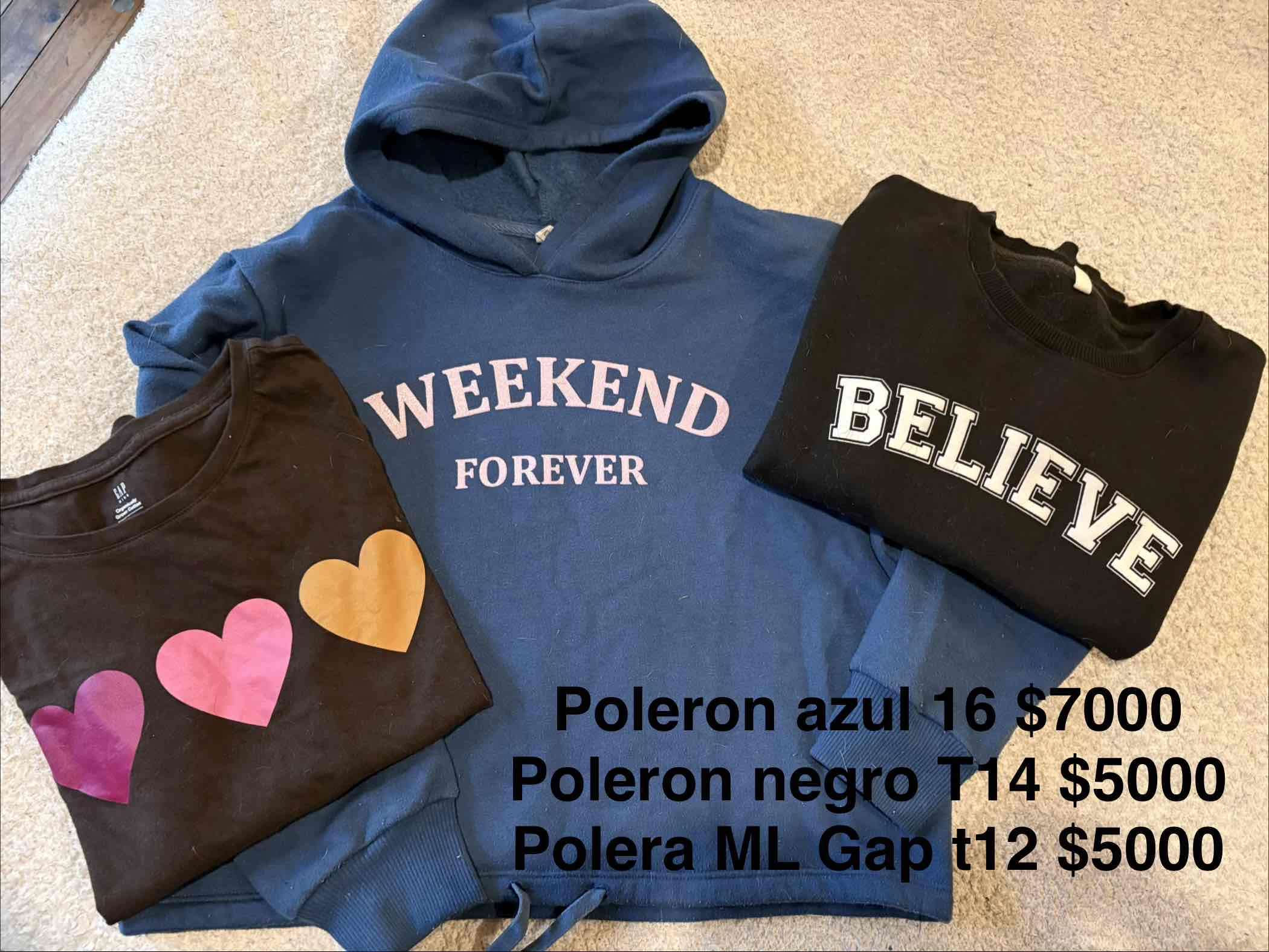 Parka HM azul talla 12 - miniatura 3