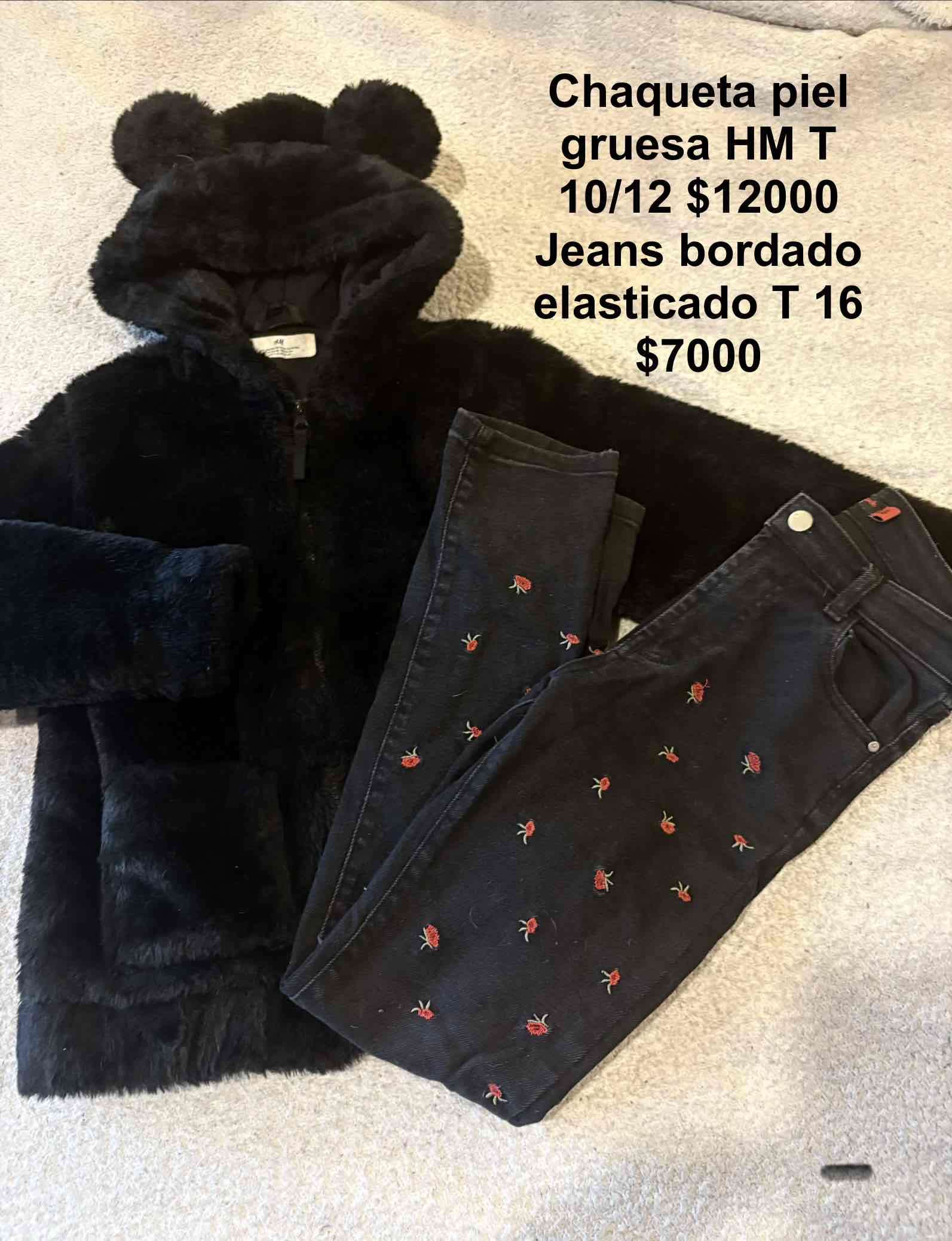 Parka HM azul talla 12 - miniatura 6