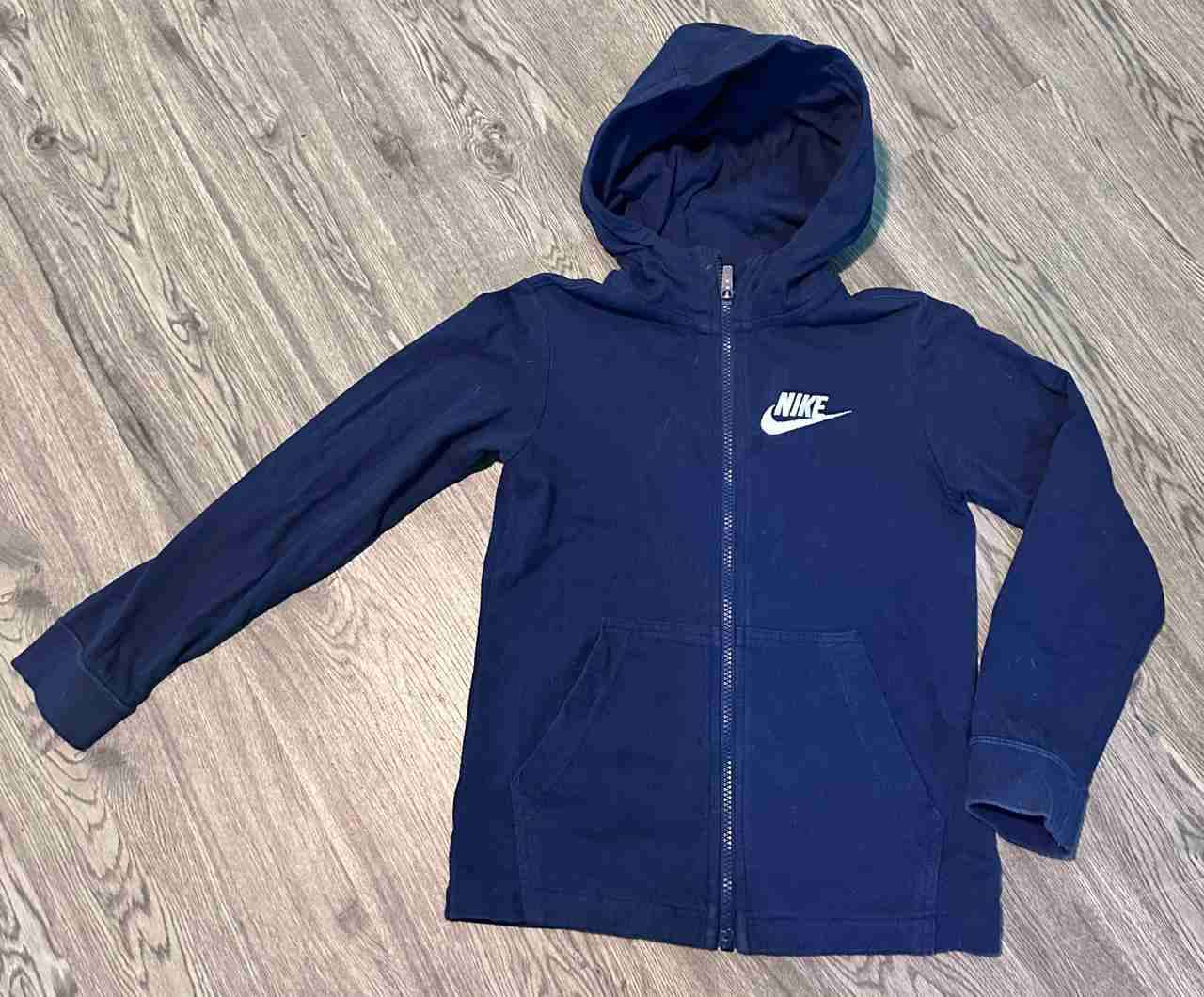 Polera azul Nike talla 14 - miniatura 2