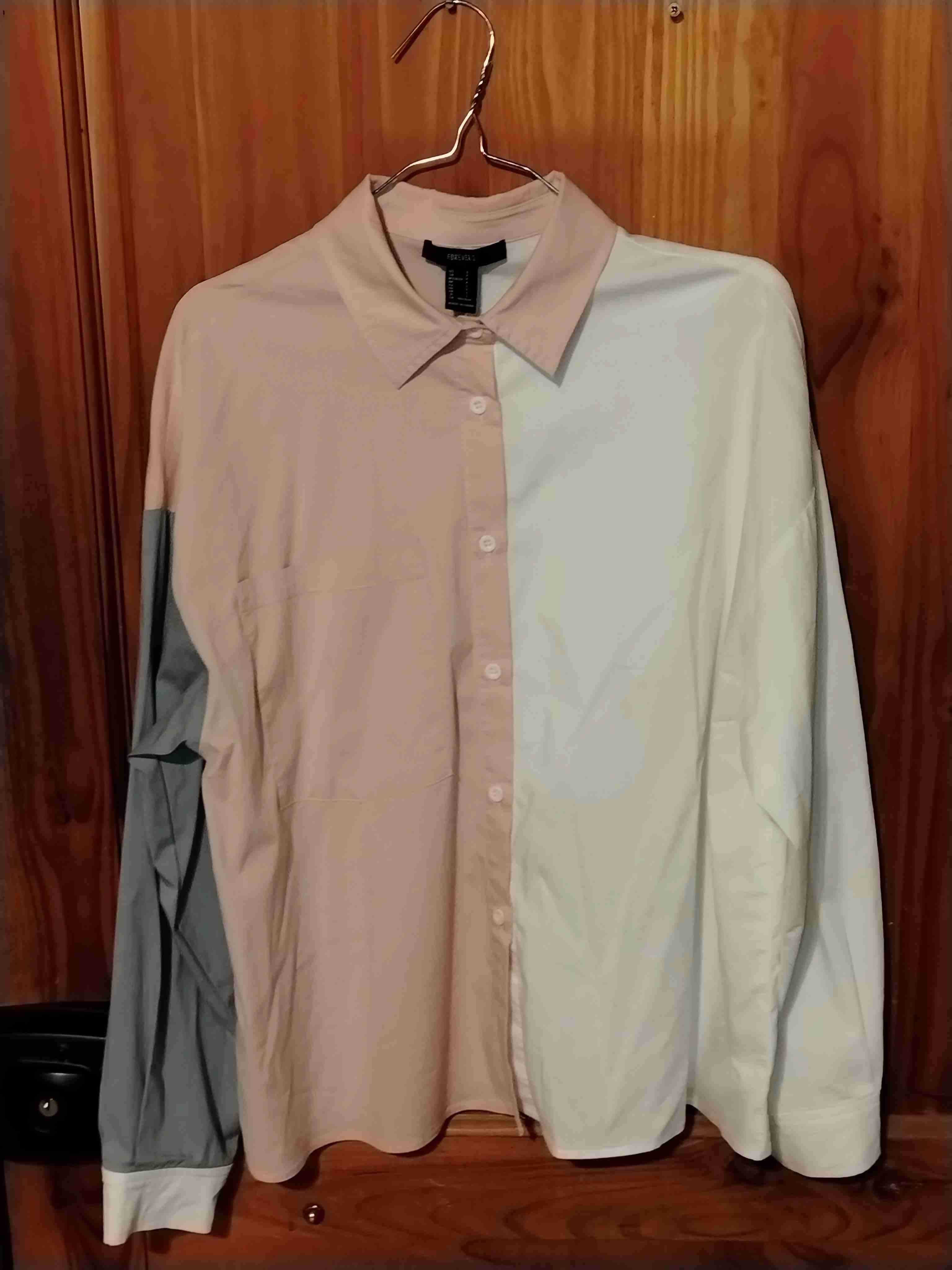 Blusa color block pastel - miniatura 2