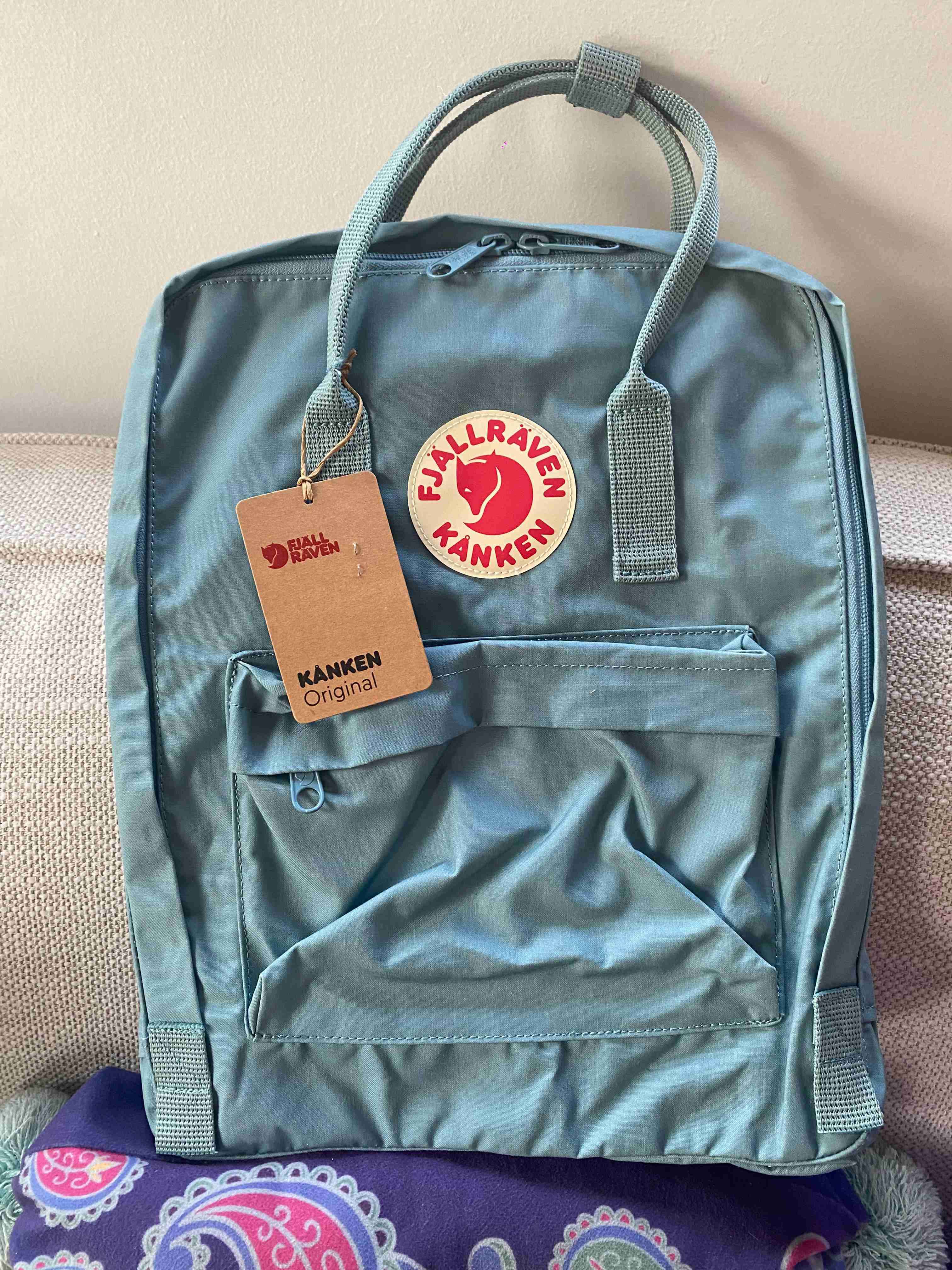 Mochila Fjallraven Kanken original celeste
