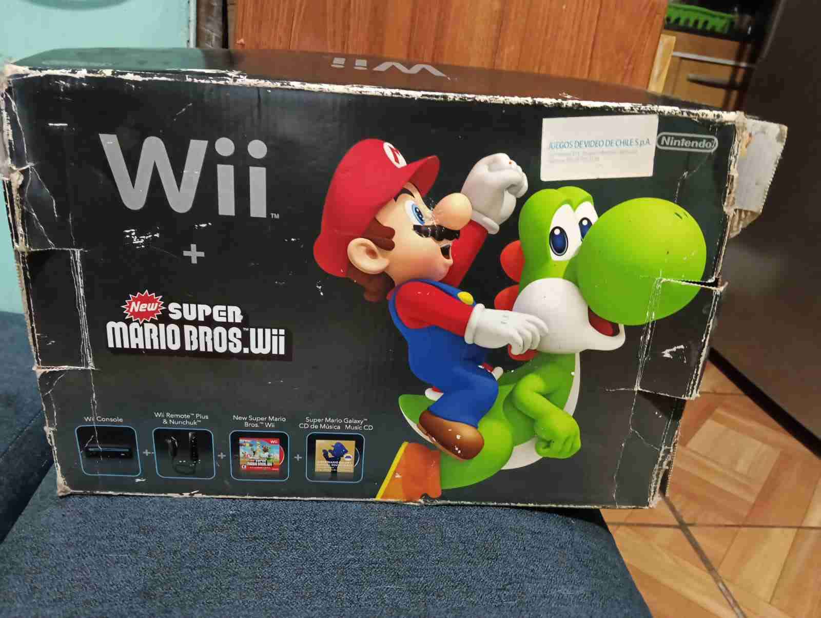 Consola Wii con juego Super Mario - miniatura 1